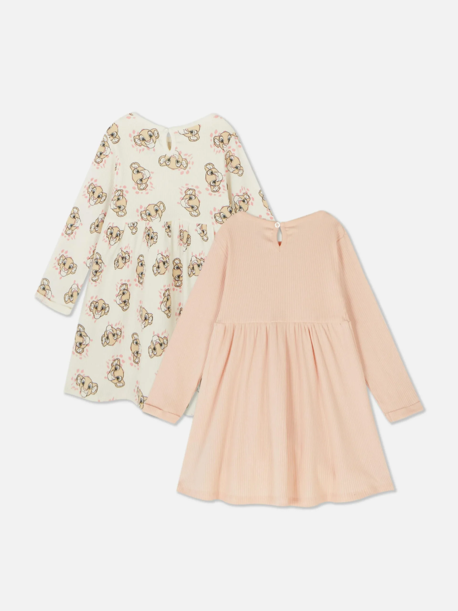 Robes Et Jupes|Primark Robes Patineuses Côtelées Disney Le Roi Lion 30e Anniversaire Multicolore