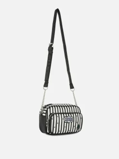 Beetlejuice|Accessoires Halloween|Primark Sac à Bandoulière Beetlejuice Noir/Blanc