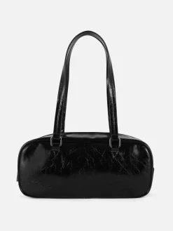 Sacs Et Porte-Monnaie|Primark Sac à Bandoulière En Tissu Froncé Texturé Noir