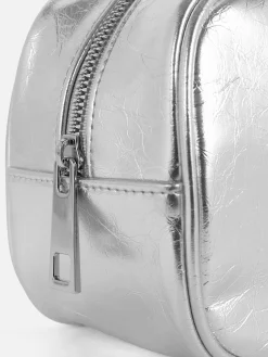 Sacs Et Porte-Monnaie|Primark Sac à Bandoulière En Tissu Froncé Texturé Argent