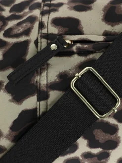 Sacs Et Porte-Monnaie|Primark Sac à Bandoulière Oversize à Imprimé Léopard Marron