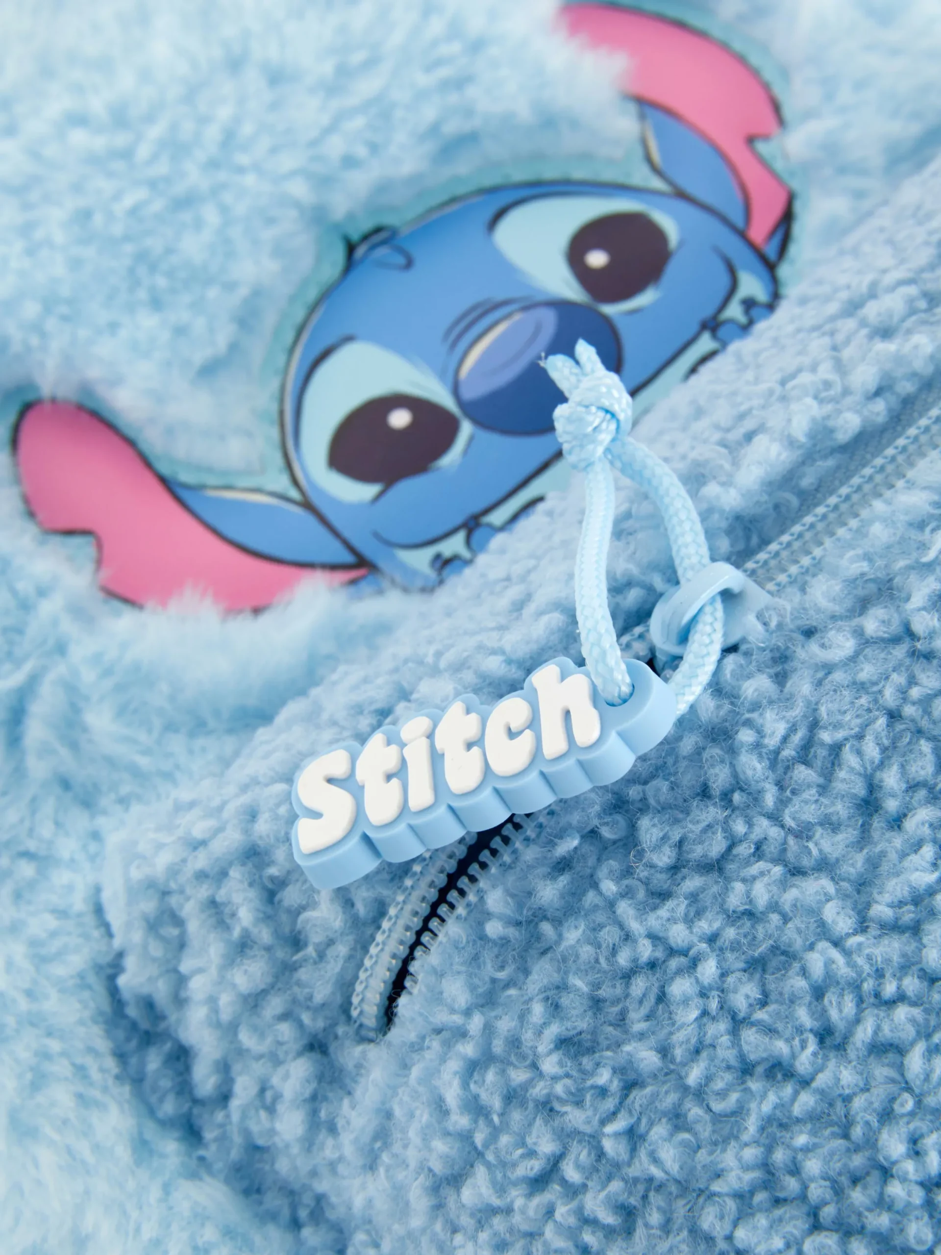 Sacs|Primark Sac à Dos En Fausse Fourrure Disney Stitch Bleu