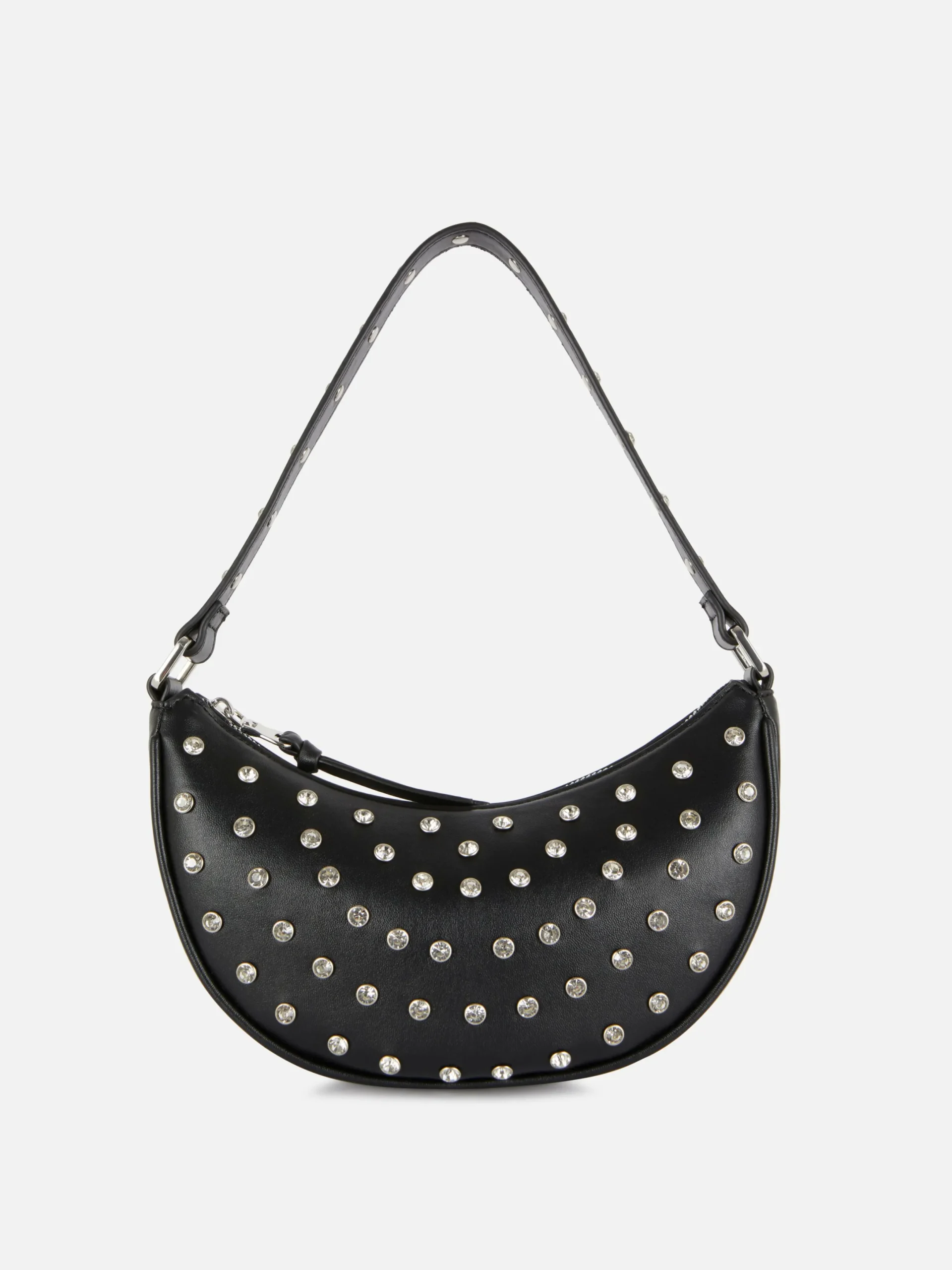 Sacs Et Porte-Monnaie|Primark Sac Bandoulière Clouté à Strass Rita Ora Noir