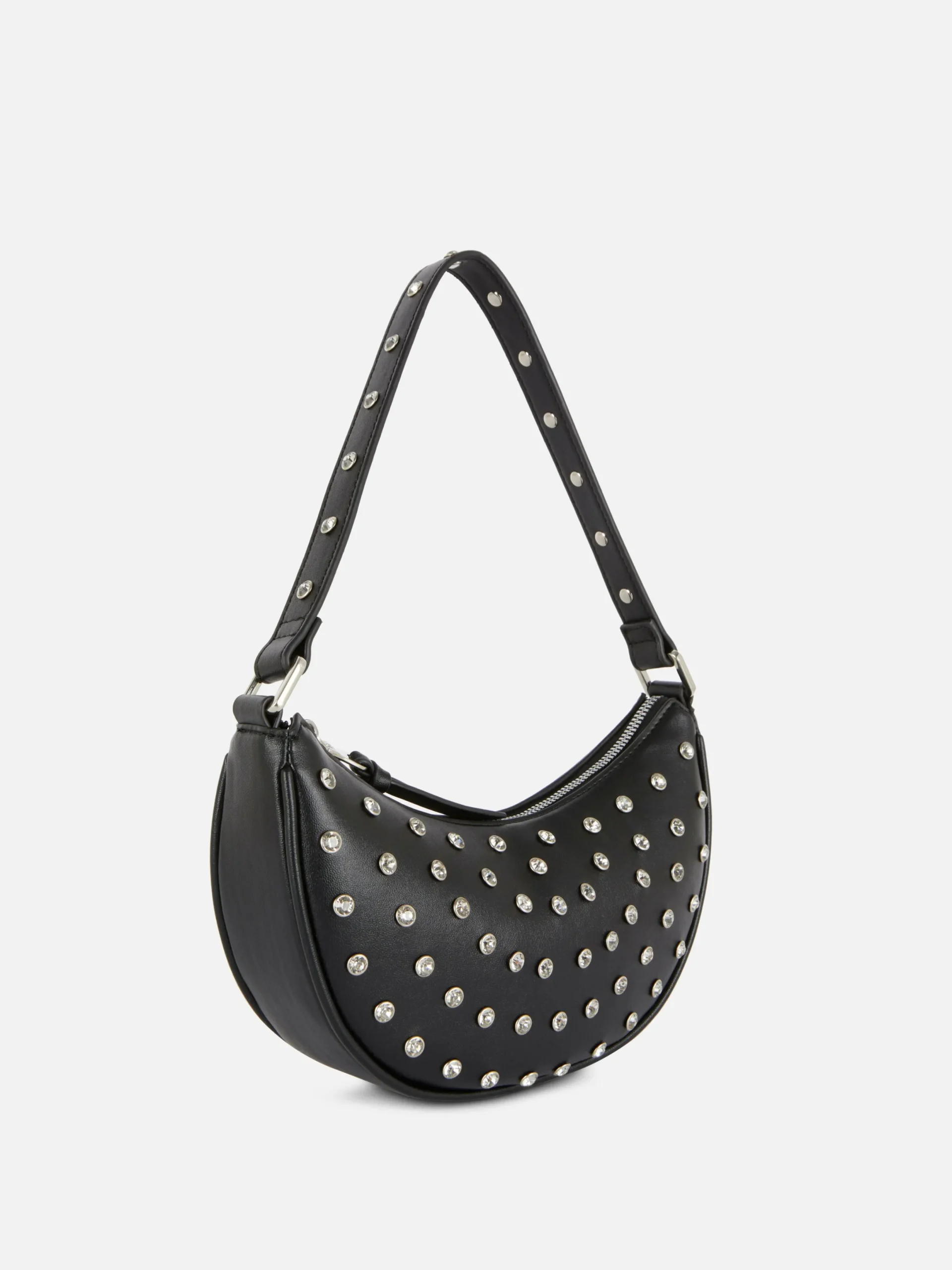 Sacs Et Porte-Monnaie|Primark Sac Bandoulière Clouté à Strass Rita Ora Noir
