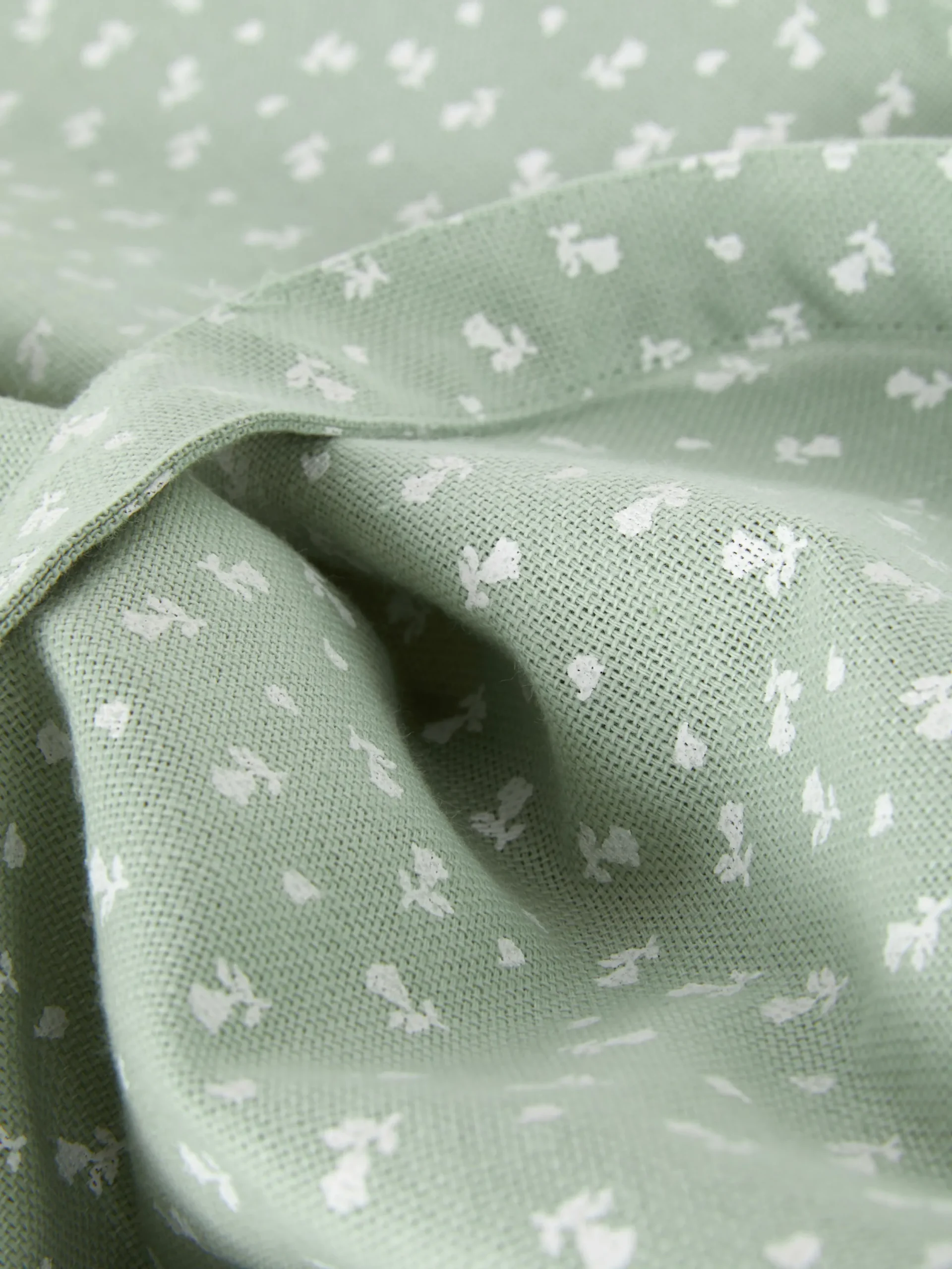 Sacs Et Porte-Monnaie|Primark Sac Cabas En Toile De Coton à Motif Floral Vert clair