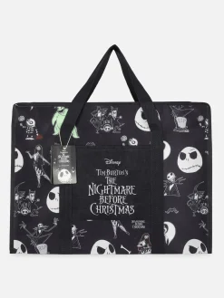 The Nightmare Before Christmas|Accessoires Halloween|Primark Sac De Rangement Disney L'Étrange Noël De Monsieur Jack De Tim Burton Noir