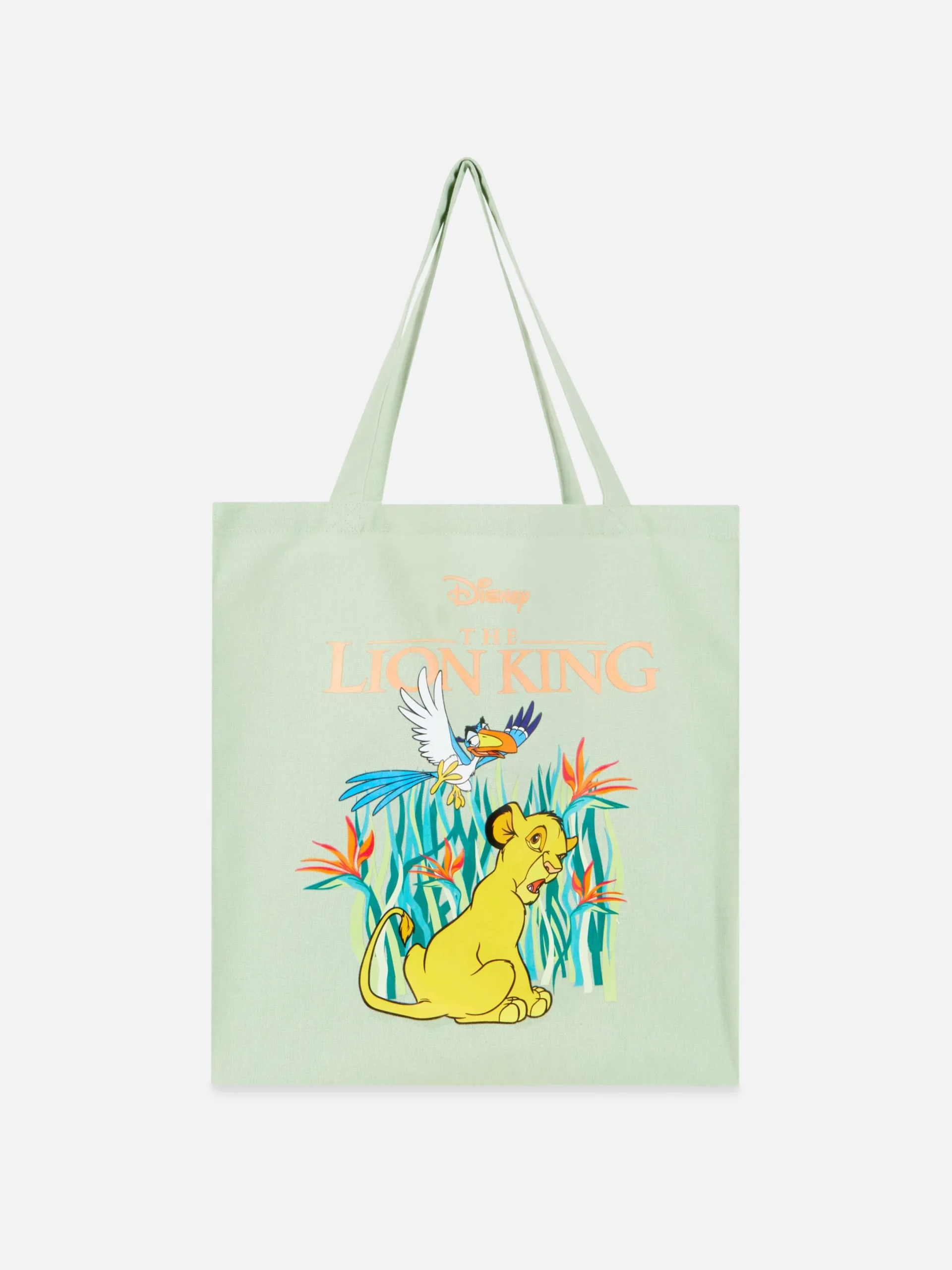 Accessoires Voyages|Primark Sac En Toile Disney Le Roi Lion 30e Anniversaire Vert
