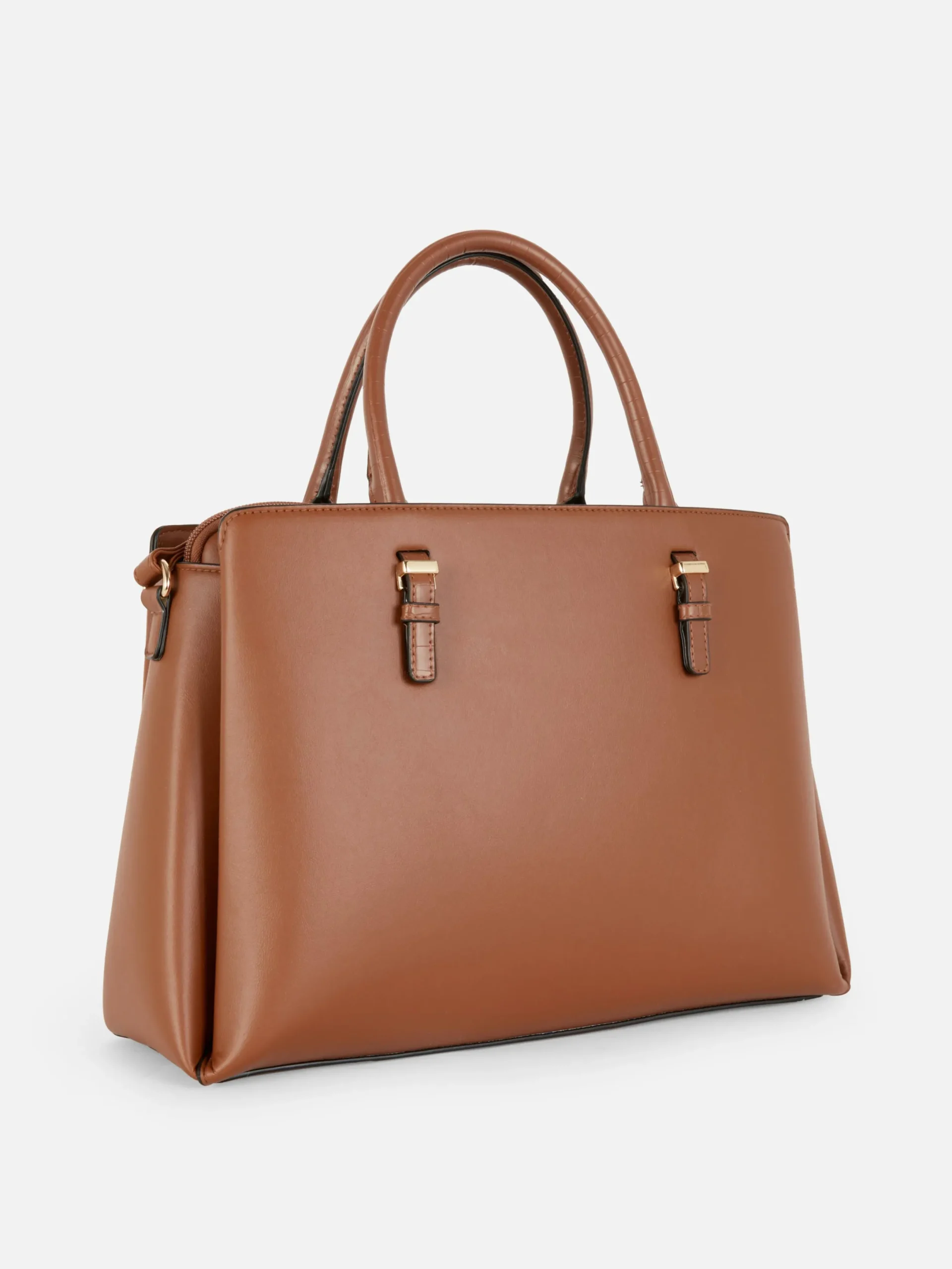 Sacs Et Porte-Monnaie|Primark Sac Fourre-tout à Pochette Amovible En Simili Cuir Fauve