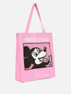 Sacs Et Porte-Monnaie|Primark Sac Fourre-tout Disney Mickey Mouse X Keith Haring Rose