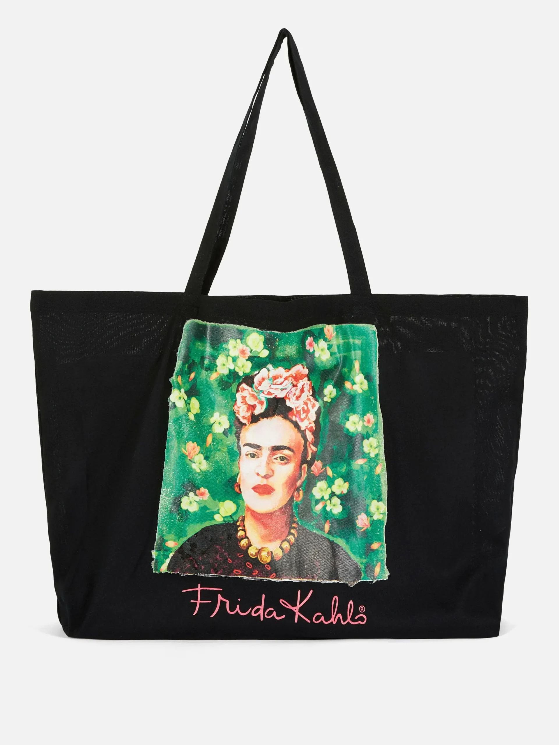 Accessoires Voyages|Primark Sac Fourre-tout Frida Kahlo Noir