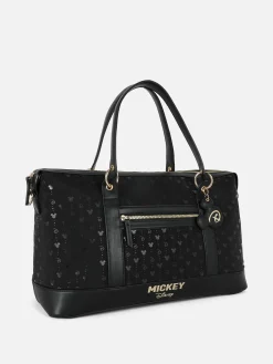Sacs Et Porte-Monnaie|Primark Sac Week-end à Monogramme Disney Mickey Mouse Noir