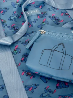 Sacs Et Porte-Monnaie|Primark Sac Week-end Pliable Disney Lilo & Stitch Bleu