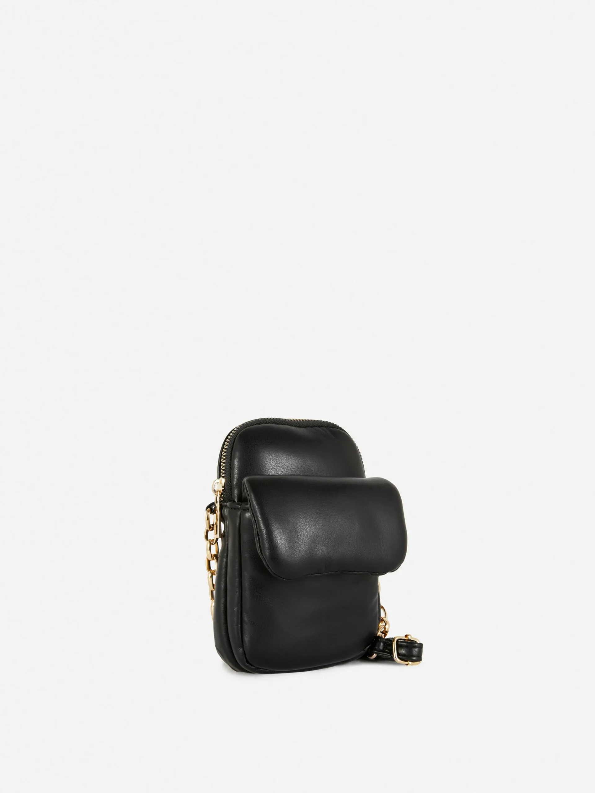 Sacs Et Porte-Monnaie|Primark Sacoche Pour Téléphone En Simili Cuir Rembourré Noir