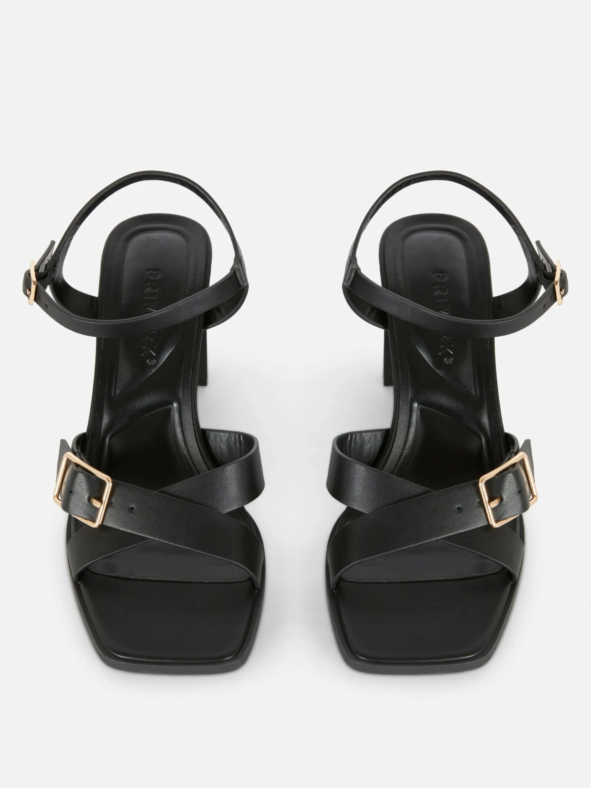Chaussures À Talons|Primark Sandales à Talons Et Brides Croisées Noir