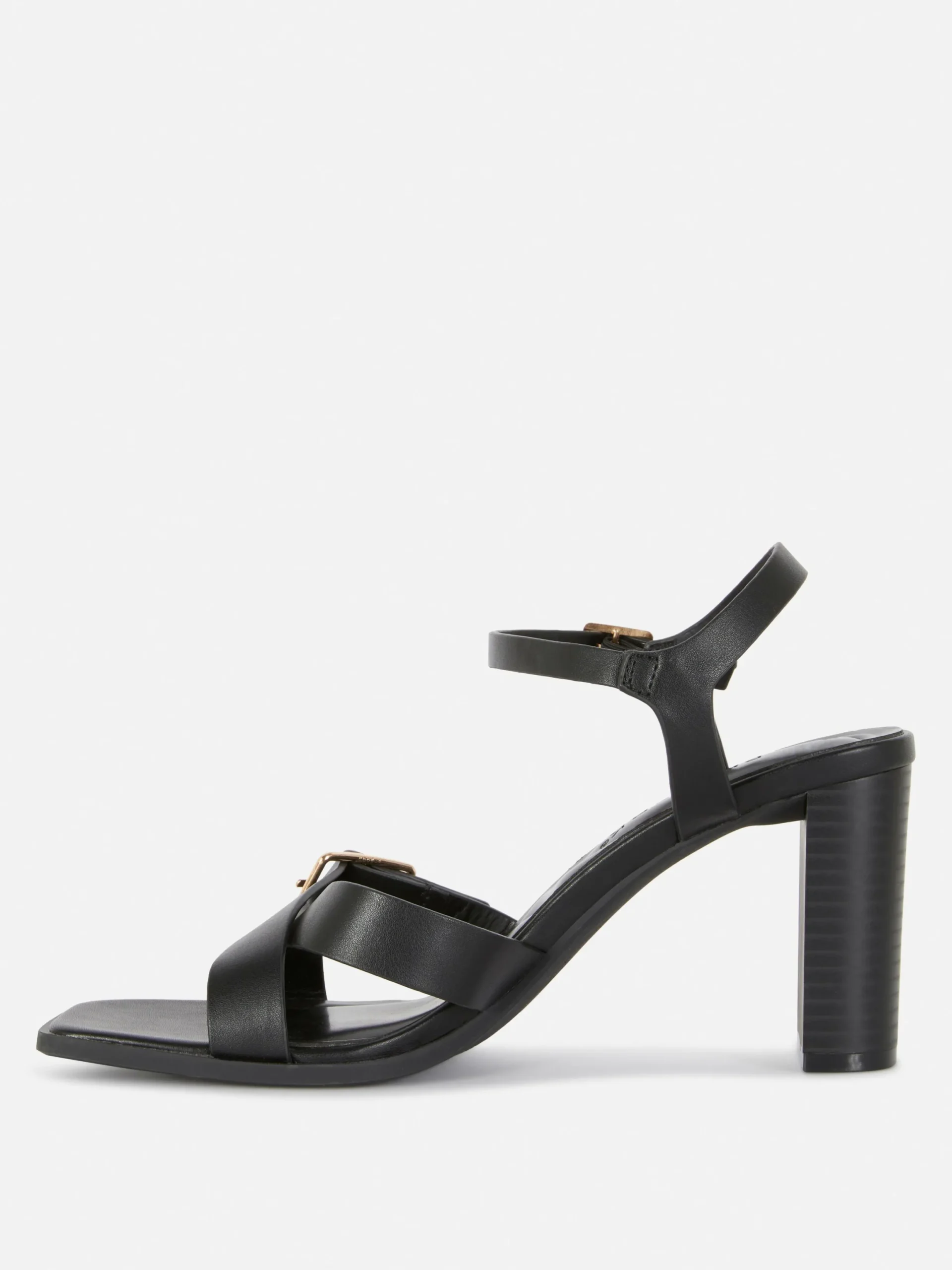 Chaussures À Talons|Primark Sandales à Talons Et Brides Croisées Noir