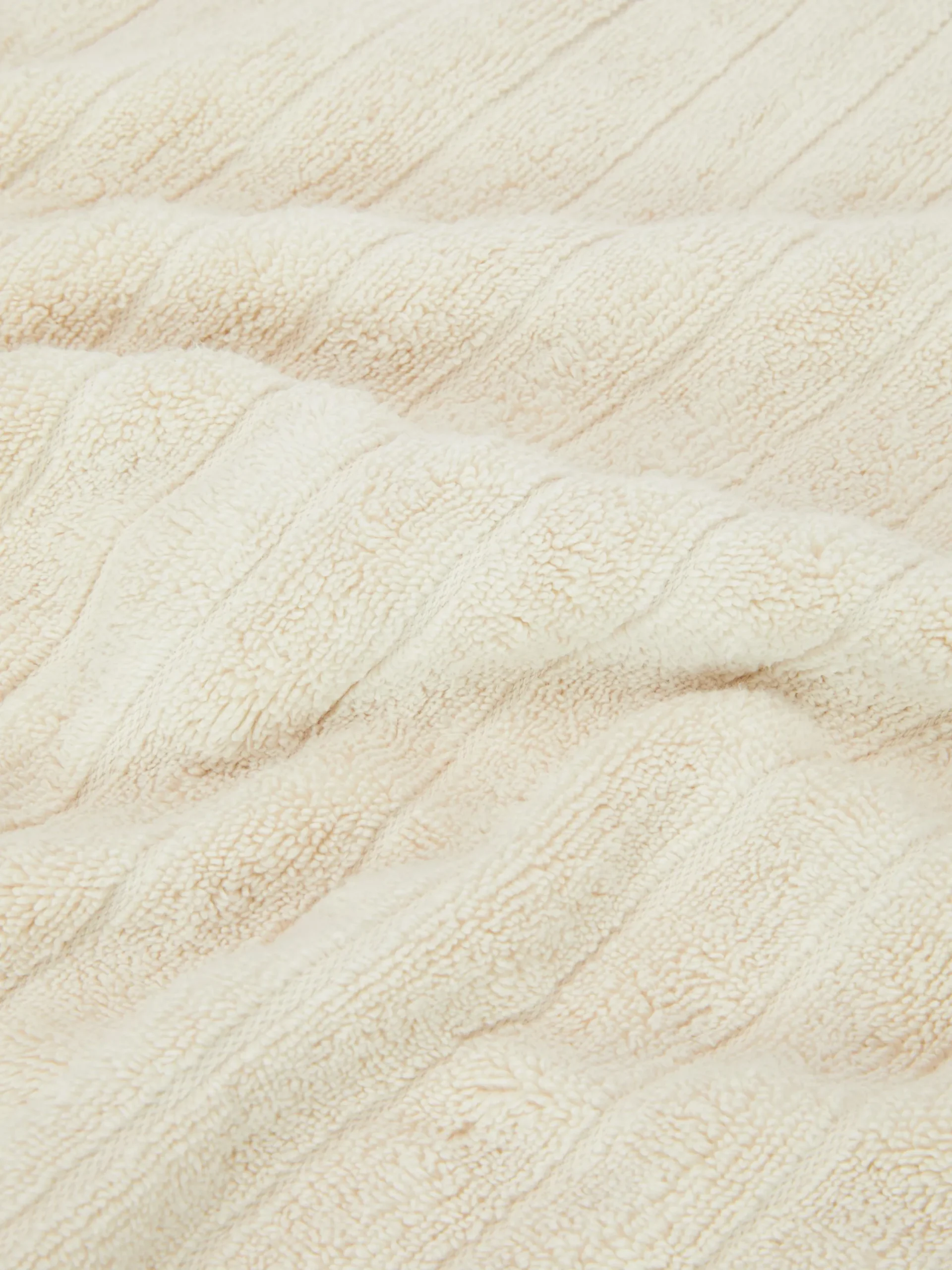 Serviettes|Primark Serviette Essuie-mains Côtelée Crème clair
