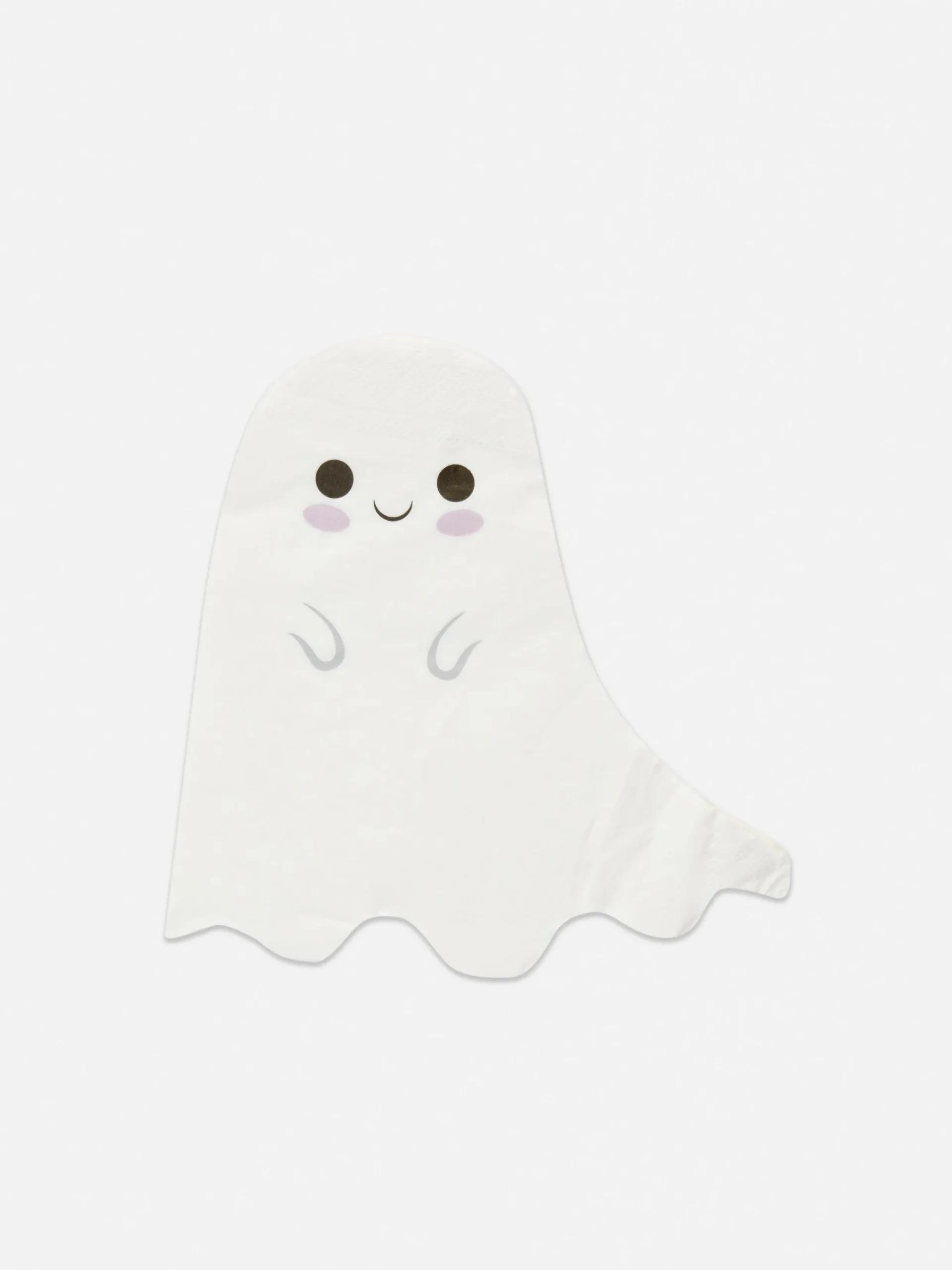Déco Et Friandises D'Halloween|Tout Halloween|Primark Serviettes En Papier En Forme De Fantôme Blanc