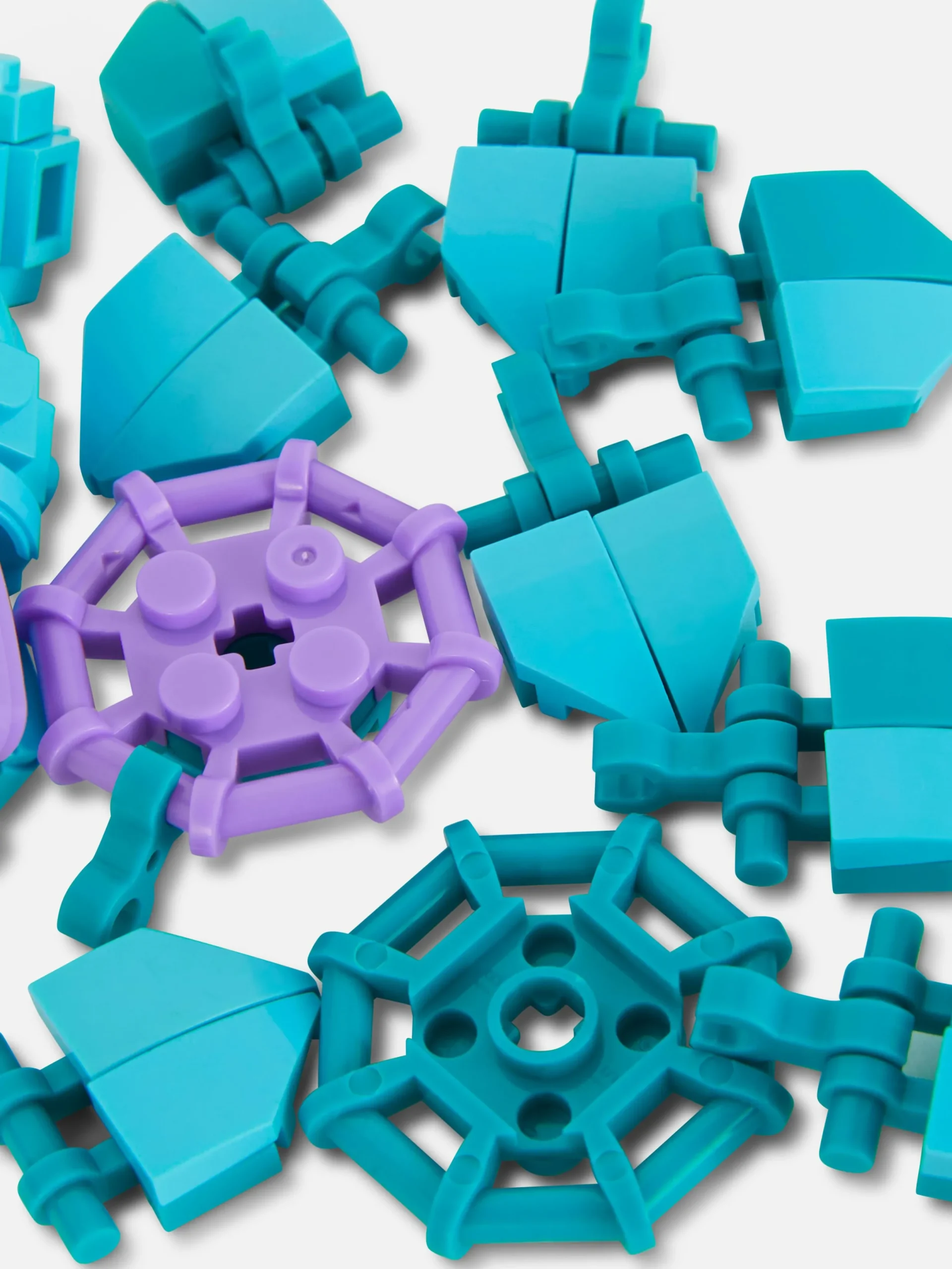 Jeux|Primark Set De Blocs De Construction Plante Succulente Bleu