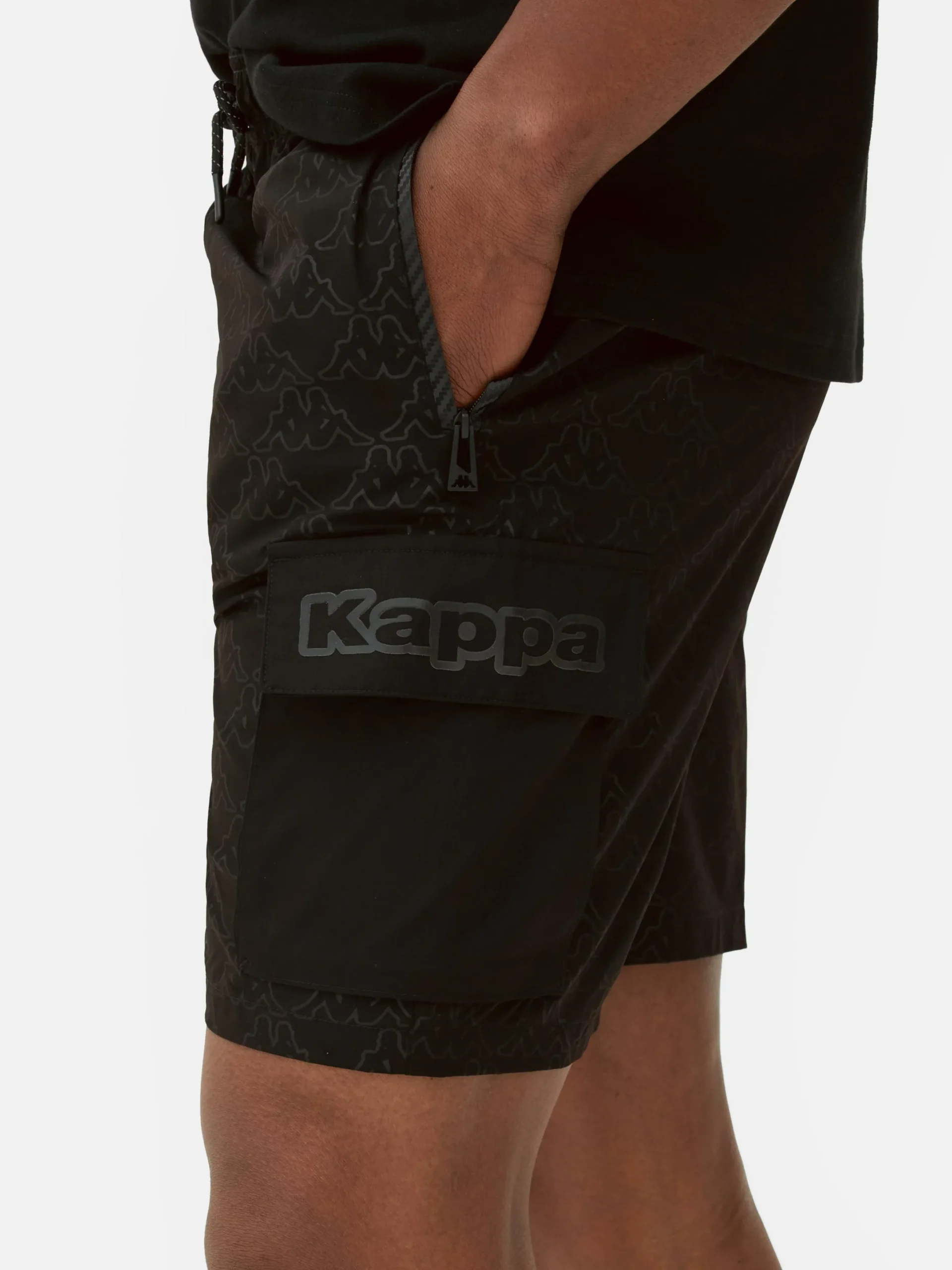 Vêtements De Sport|Shorts|Primark Short Cargo Kappa X Noir