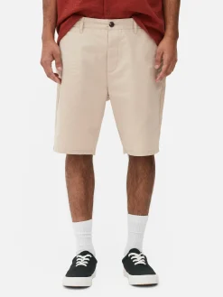 Shorts|Primark Short Chino Classique Grège