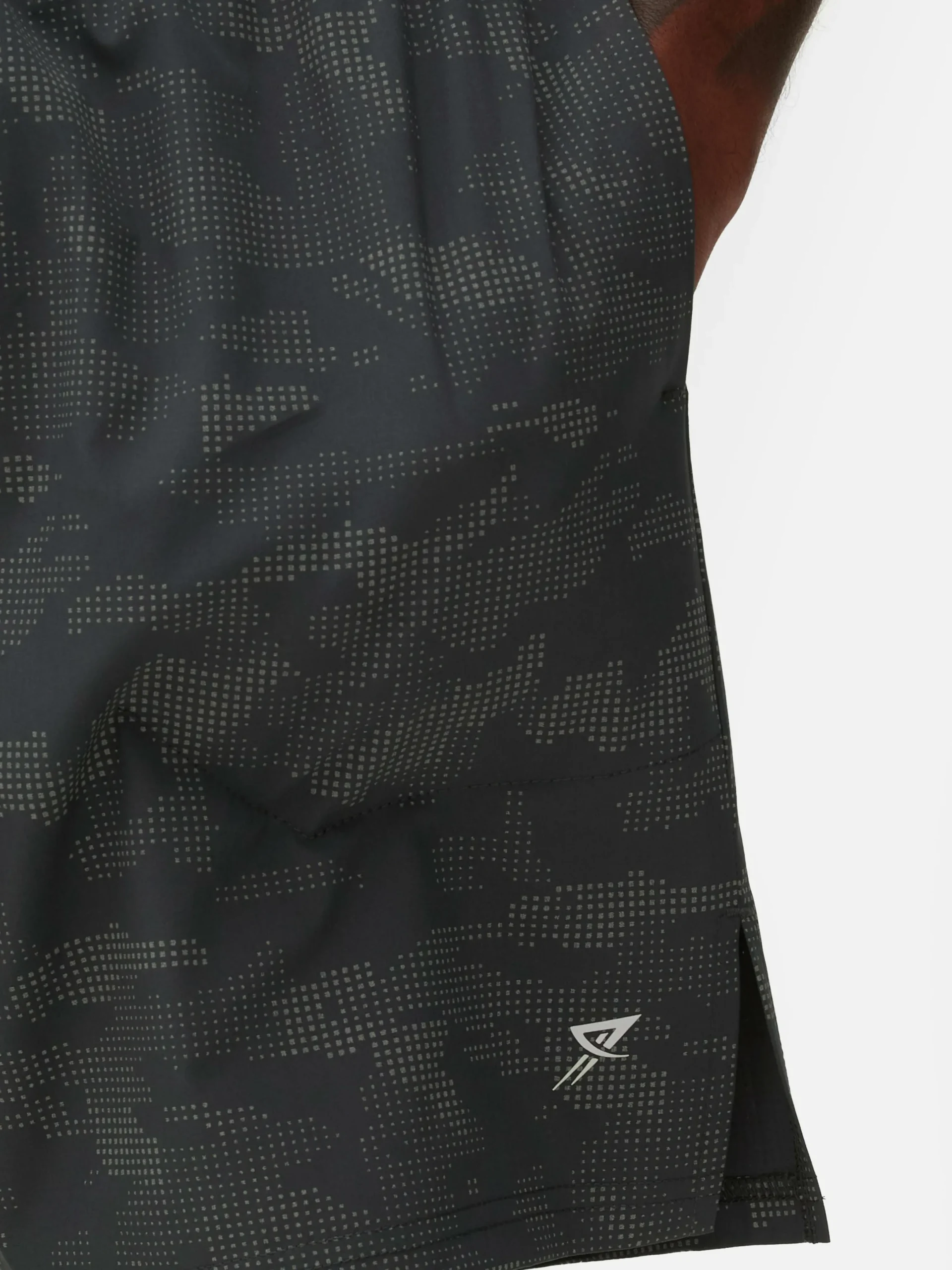 Shorts|Vêtements De Sport|Primark Short De Sport à Motifs Réfléchissants Anthracite