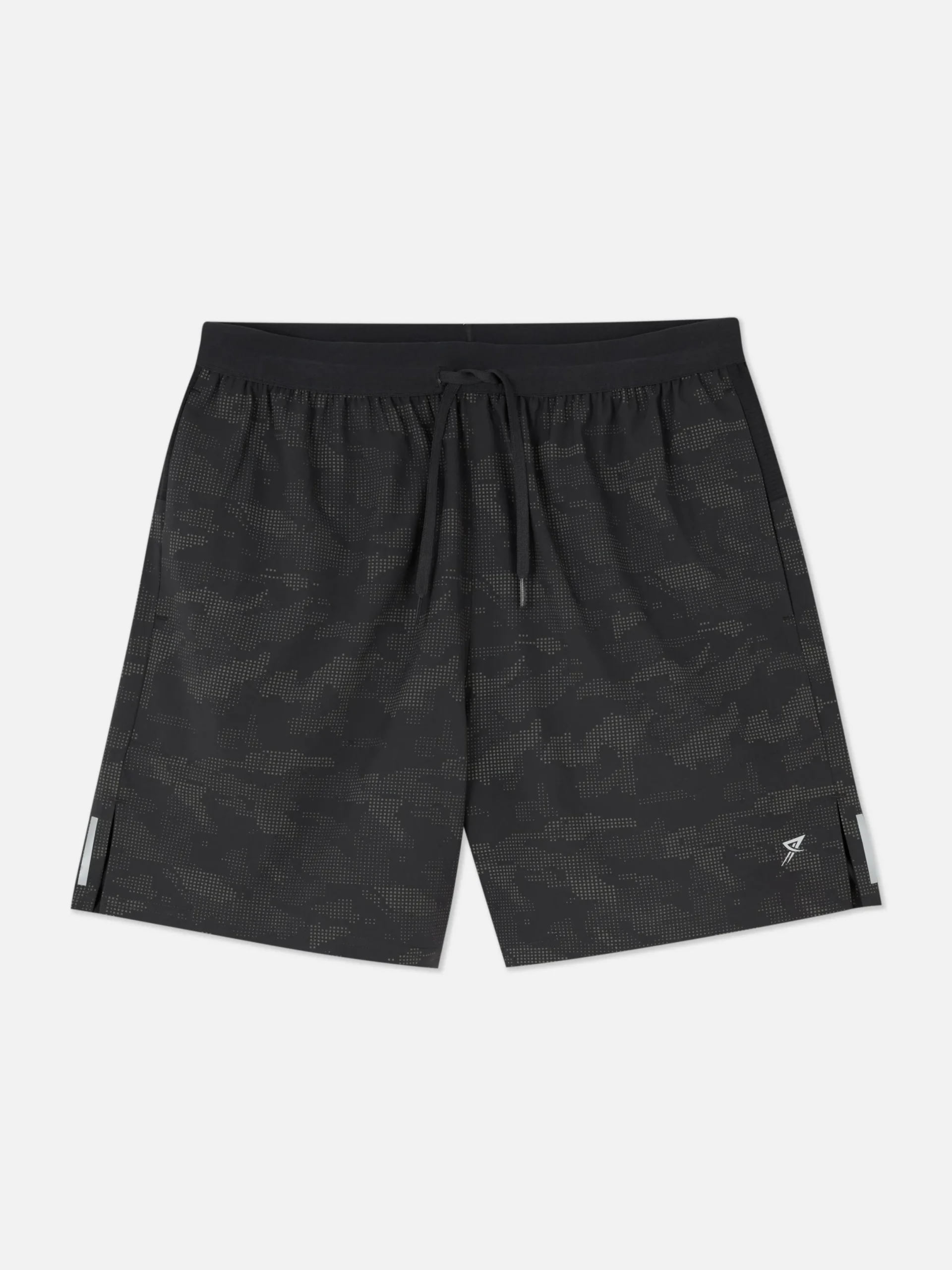 Shorts|Vêtements De Sport|Primark Short De Sport à Motifs Réfléchissants Anthracite