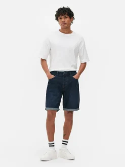 Shorts|Primark Short Droit En Jean Bleu foncé
