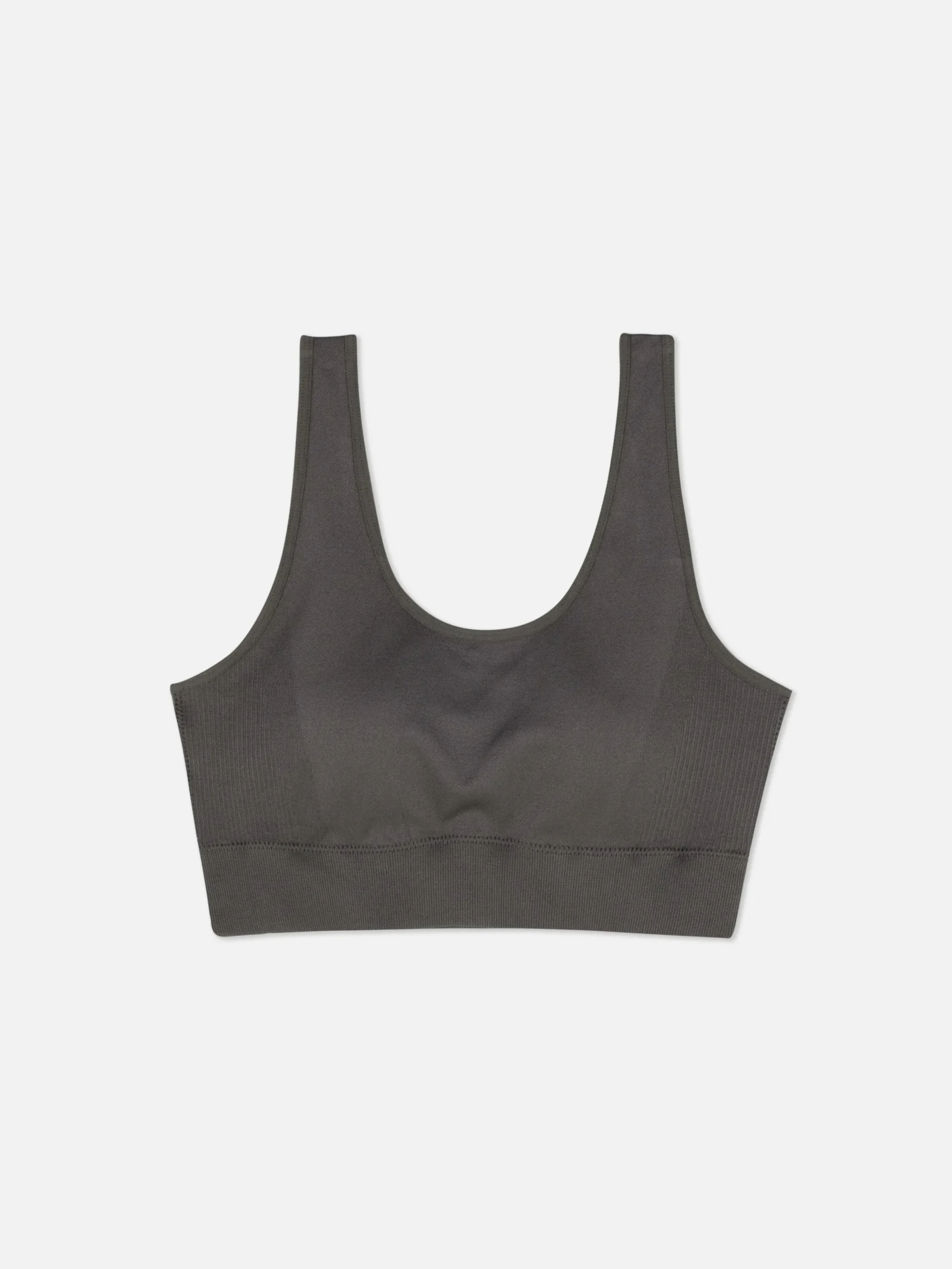 Vêtements De Sport|Primark Soutien-gorge De Sport Sans Coutures Gris foncé