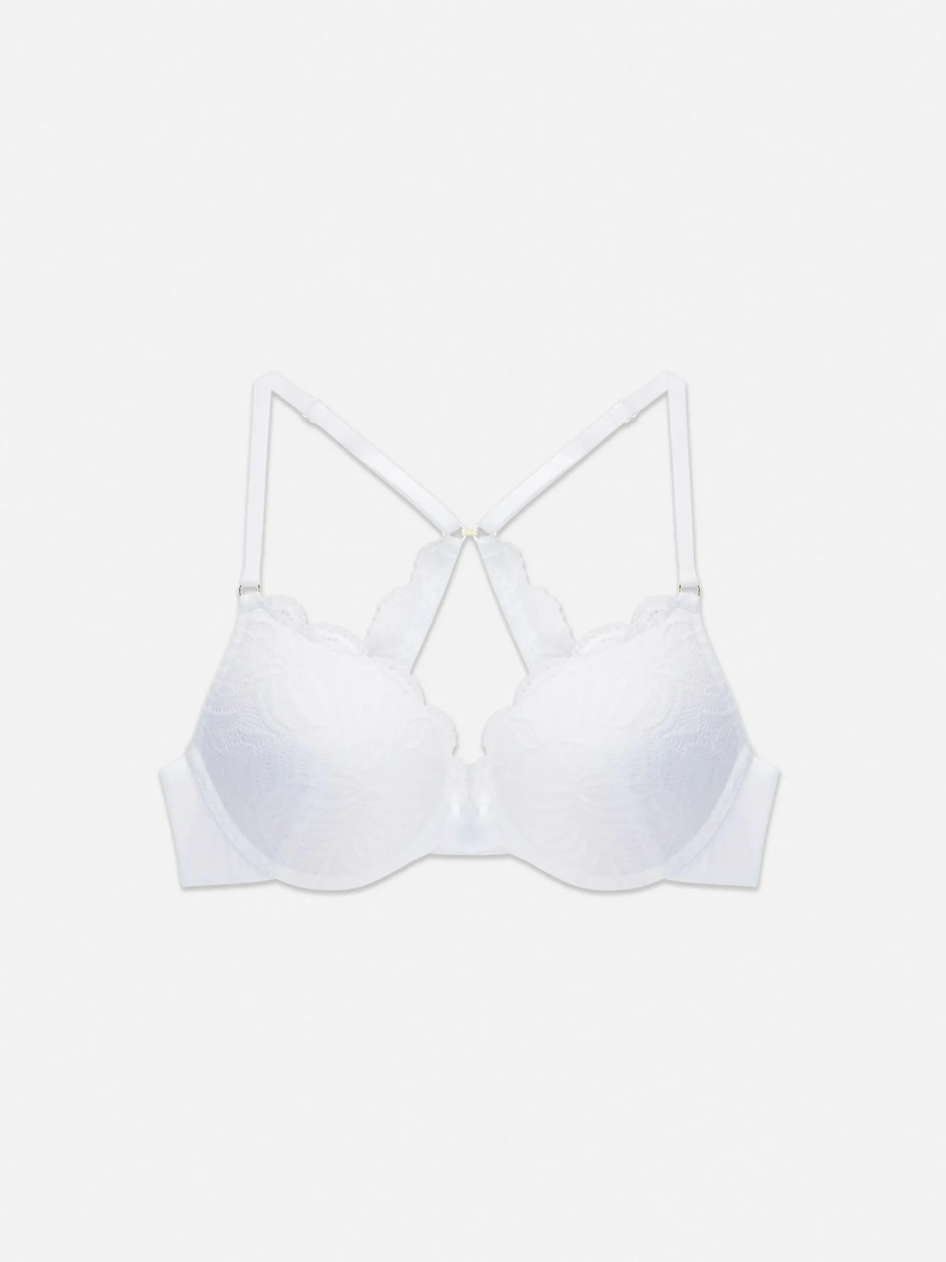 Soutiens-Gorge|Primark Soutien-gorge Dos Nageur En Dentelle Blanc