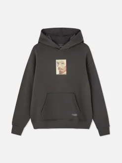 T-Shirts Et Sweat-Shirts À Motifs|Sweats À Capuche Et Sweat-Shirts|Primark Sweat à Capuche Autoportrait Vincent Van Gogh Anthracite