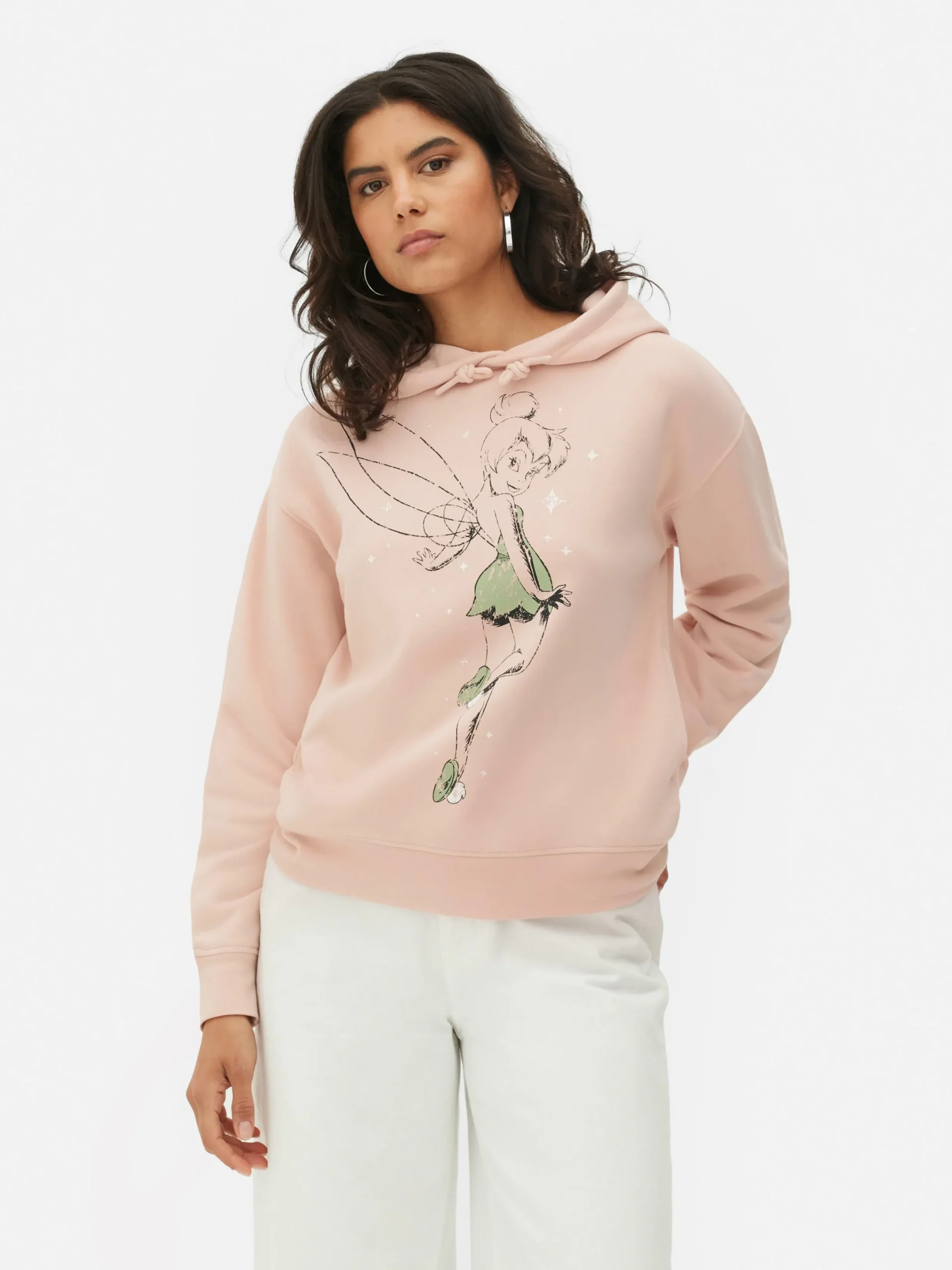 Sweats À Capuche Et Sweat-Shirts|Primark Sweat à Capuche Disney Fée Clochette Rose poudré