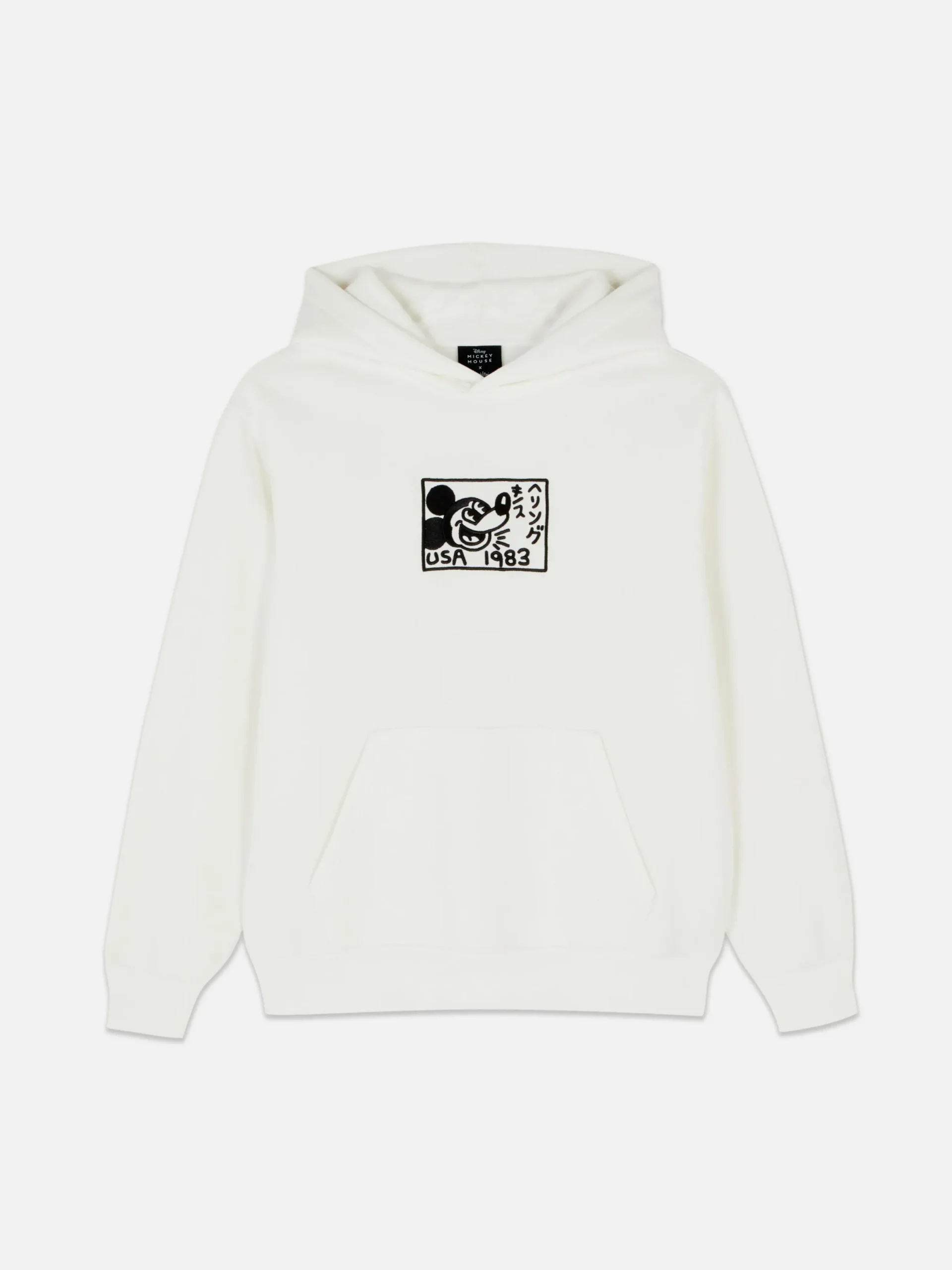 T-Shirts Et Sweat-Shirts À Motifs|Sweats À Capuche Et Sweat-Shirts|Primark Sweat à Capuche Disney Mickey Mouse X Keith Haring Écru