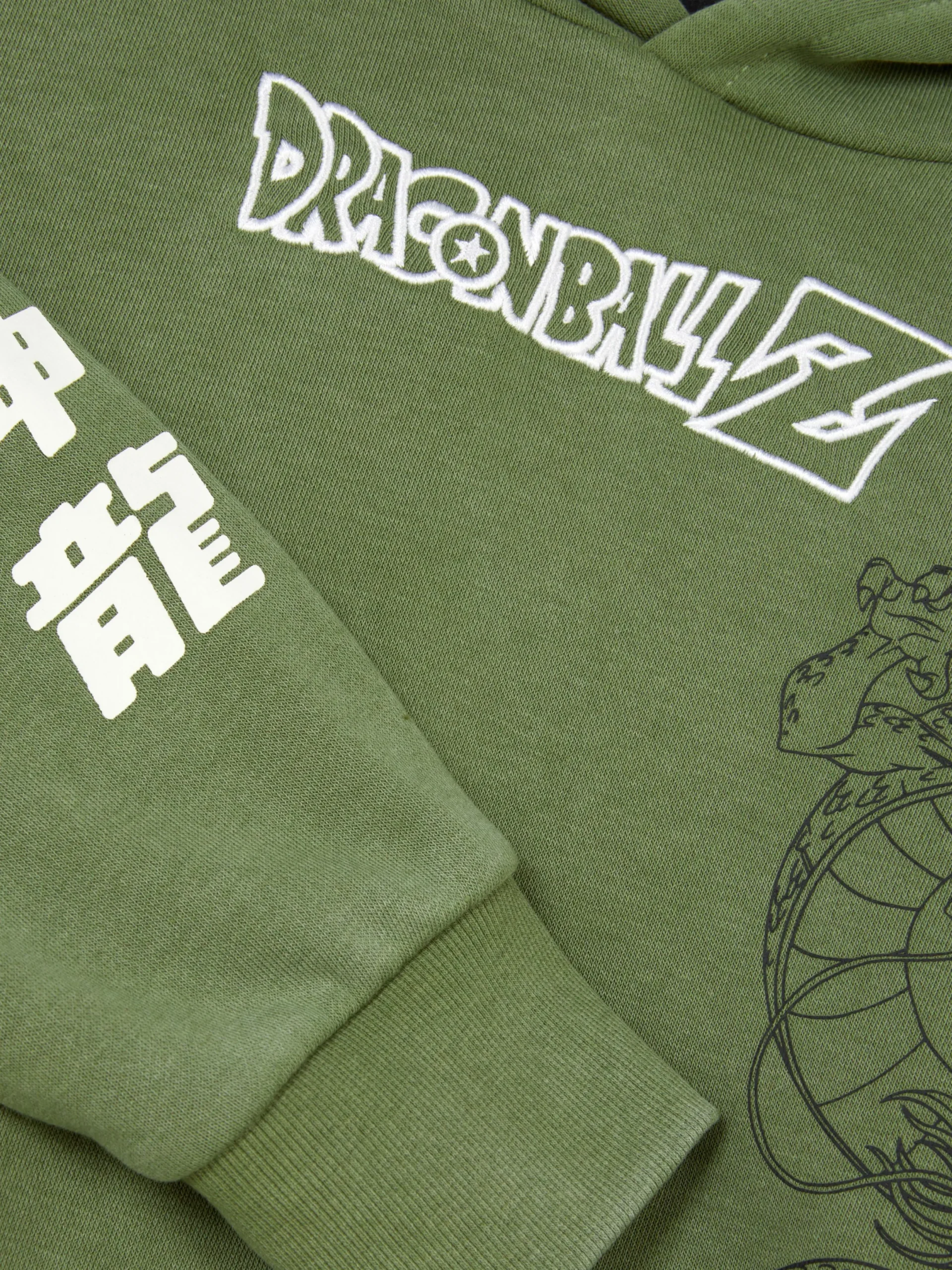 Sweats À Capuche Et Sweat-Shirts|Primark Sweat à Capuche Dragon Ball Z Shenron Kaki