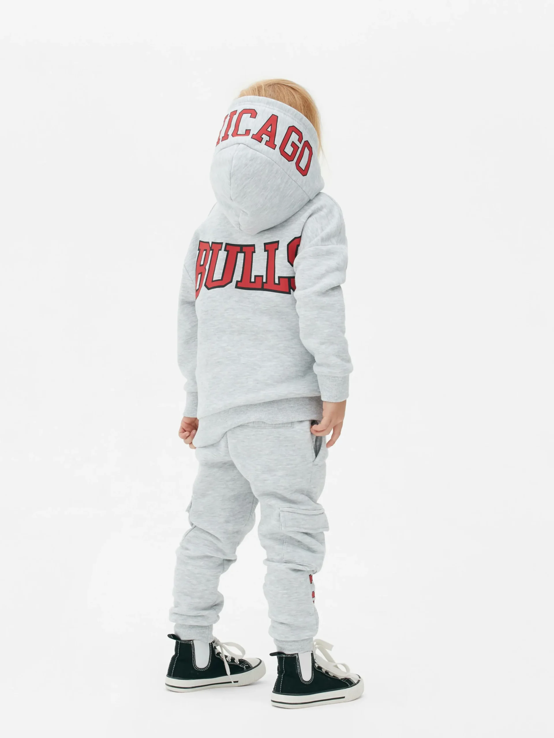 Sweats À Capuche Et Sweat-Shirts|Primark Sweat à Capuche Graphique NBA Chicago Bulls Gris chiné