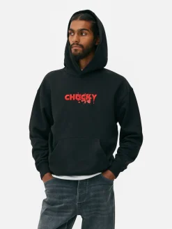 T-Shirts Et Sweat-Shirts À Motifs|Tout Halloween|Primark Sweat à Capuche Graphique Chucky Noir