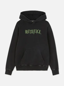 T-Shirts Et Sweat-Shirts À Motifs|Beetlejuice|Primark Sweat à Capuche Graphique Beetlejuice Anthracite