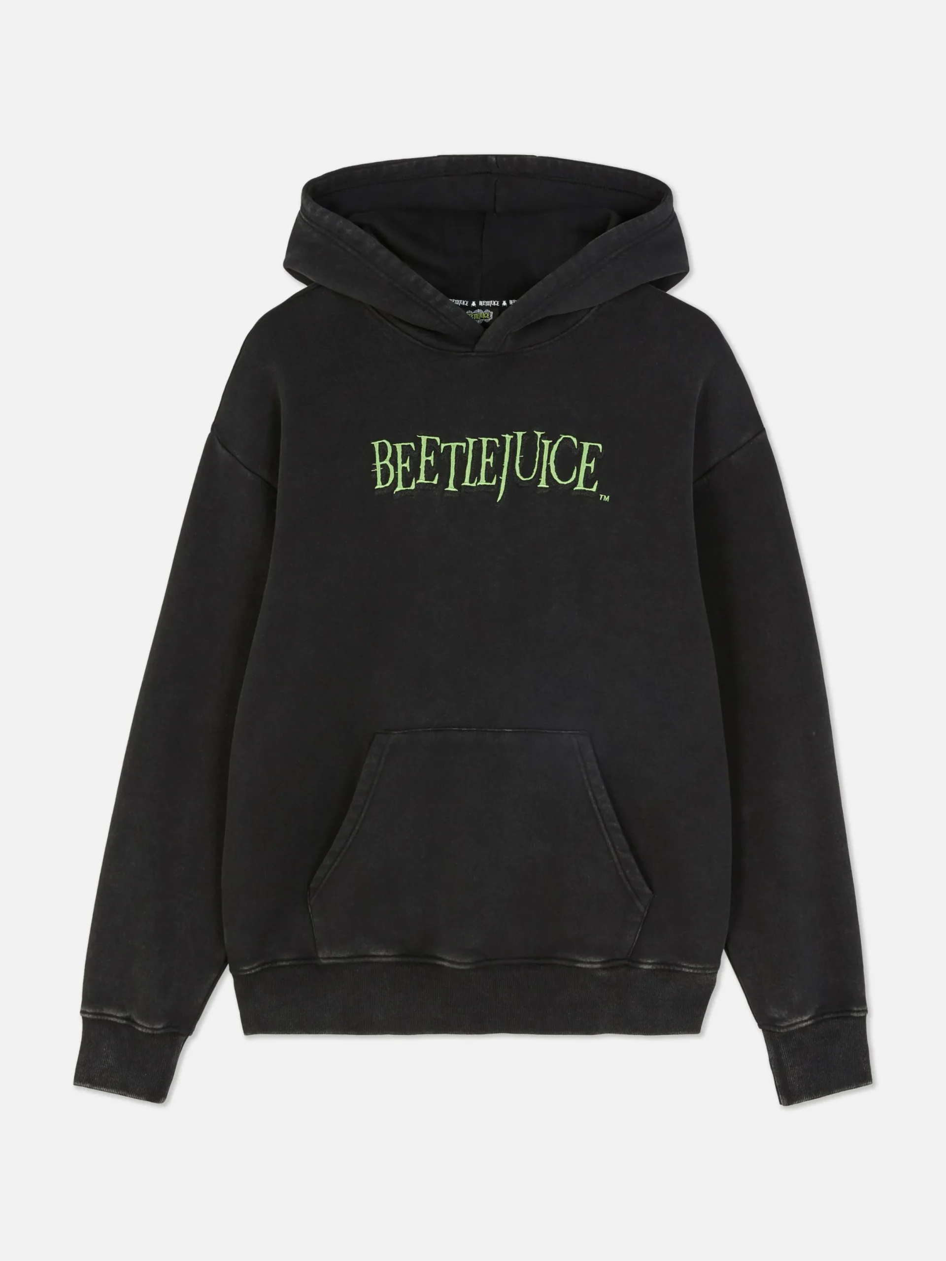 T-Shirts Et Sweat-Shirts À Motifs|Beetlejuice|Primark Sweat à Capuche Graphique Beetlejuice Anthracite