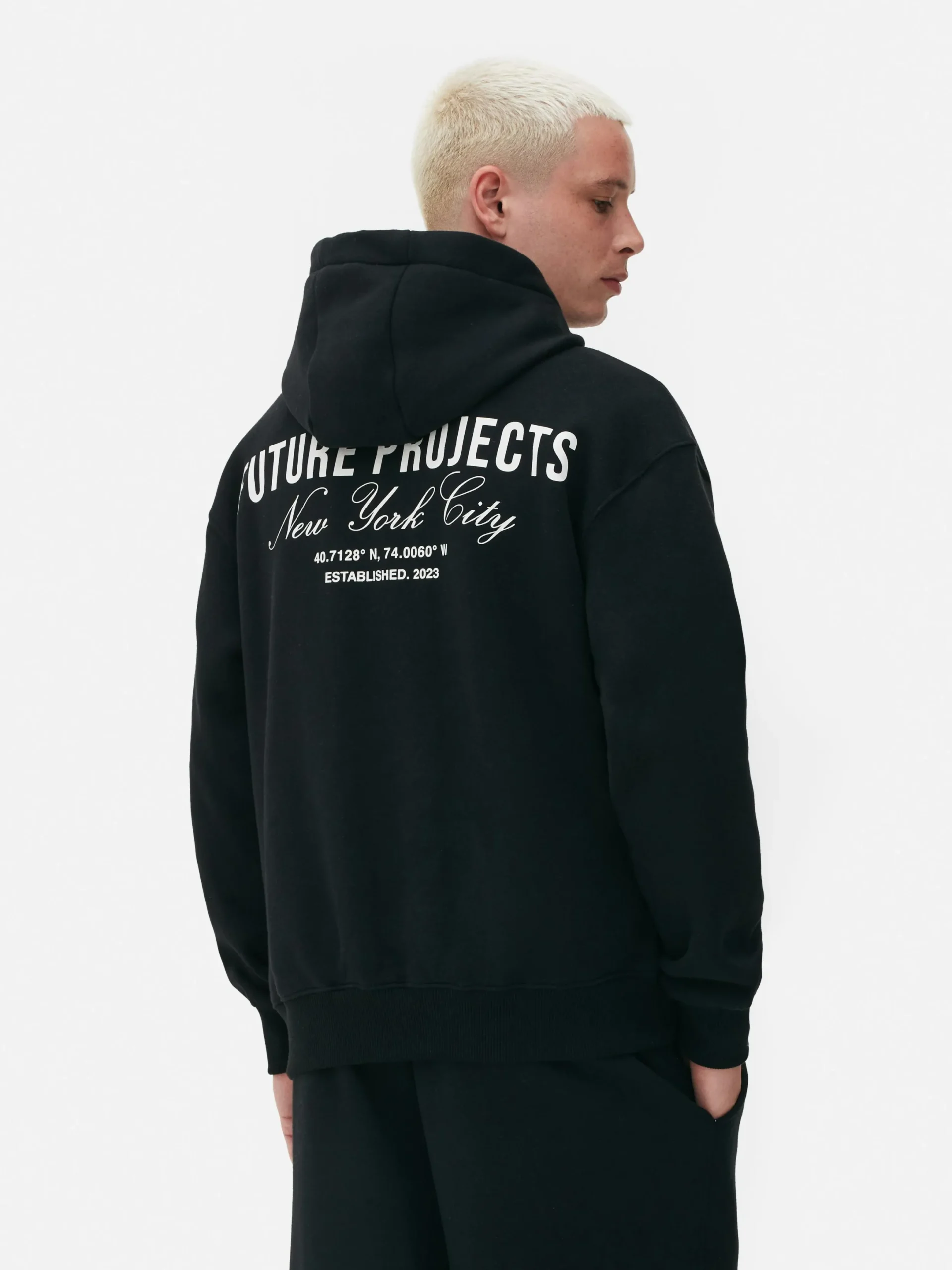 Sweats À Capuche Et Sweat-Shirts|Primark Sweat à Capuche Graphique Future Projects Noir