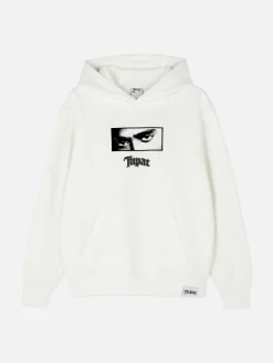 T-Shirts Et Sweat-Shirts À Motifs|Sweats À Capuche Et Sweat-Shirts|Primark Sweat à Capuche Graphique Tupac Écru