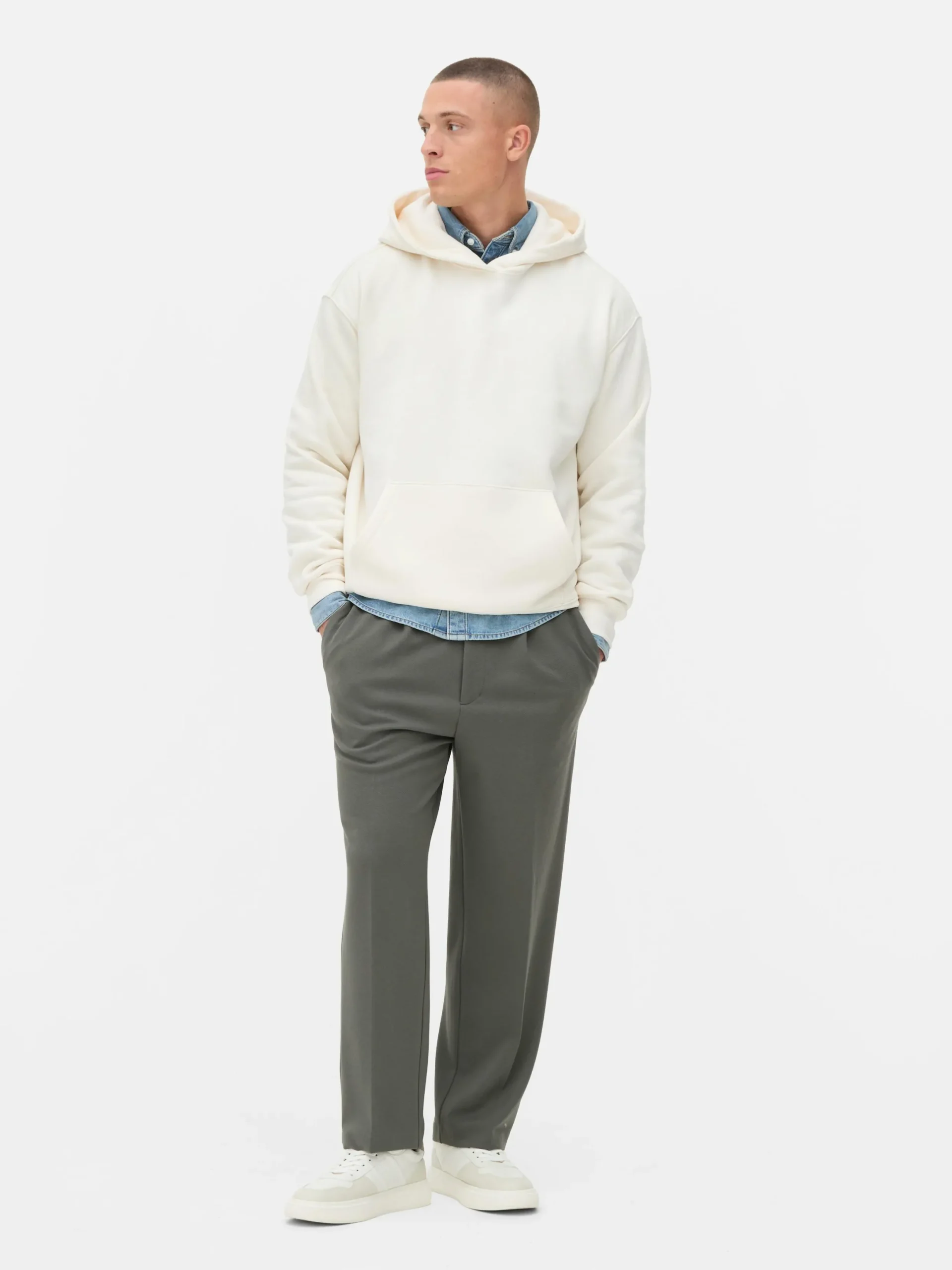 Sweats À Capuche Et Sweat-Shirts|Primark Sweat à Capuche Oversize En Jersey Écru