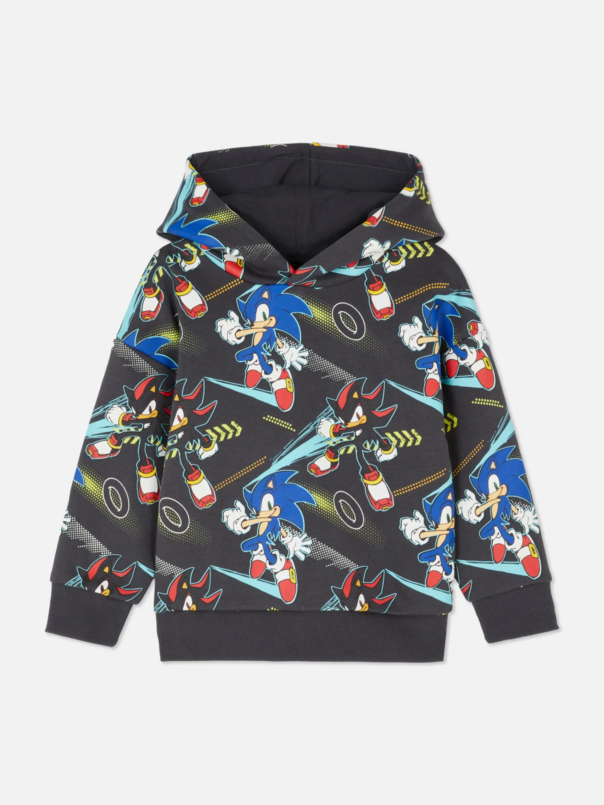 Sweats À Capuche Et Sweat-Shirts|Primark Sweat à Capuche Sonic Le Hérisson Anthracite
