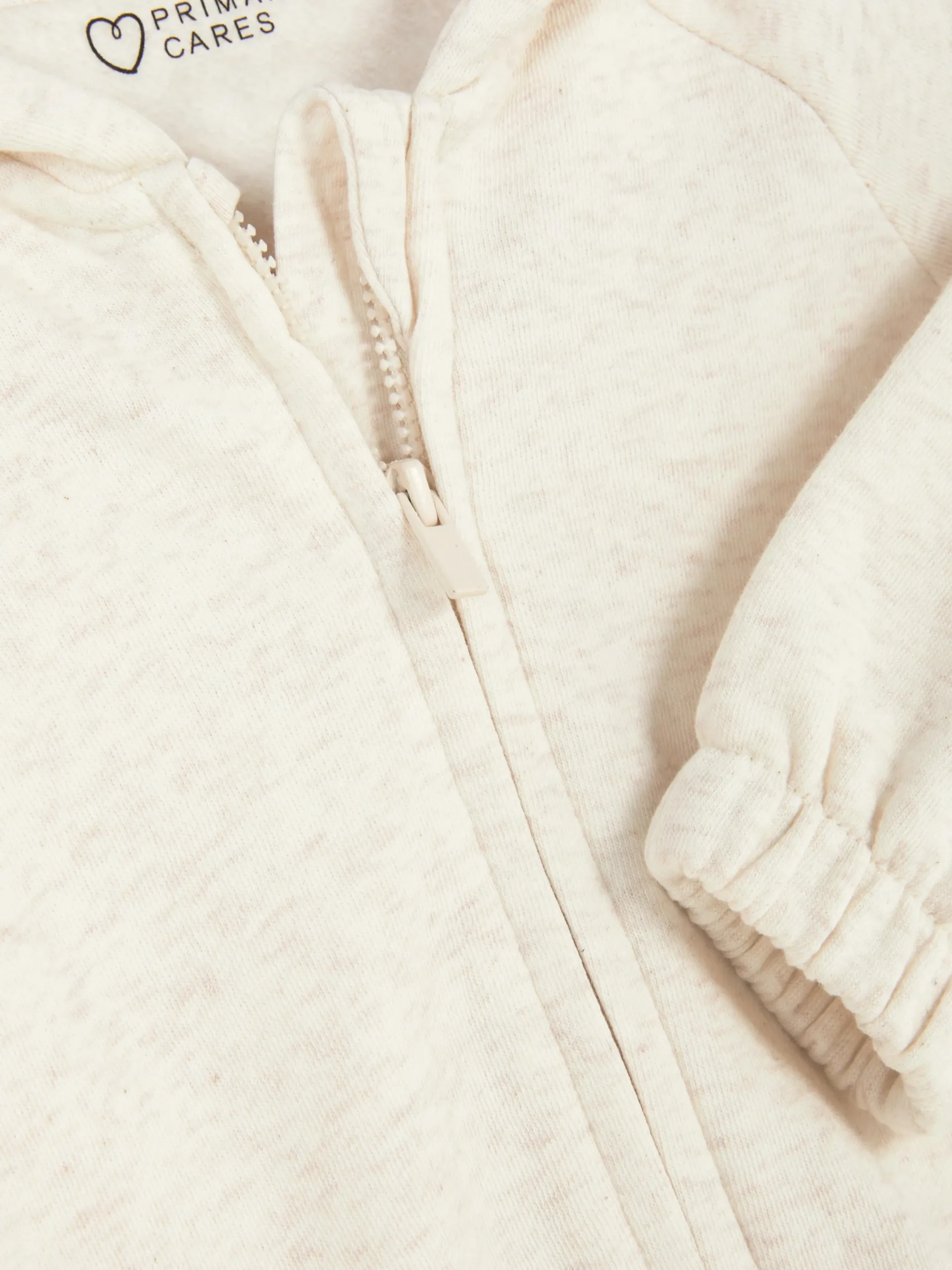 Pulls Et Gilets|Primark Sweat à Capuche Zippé Écru