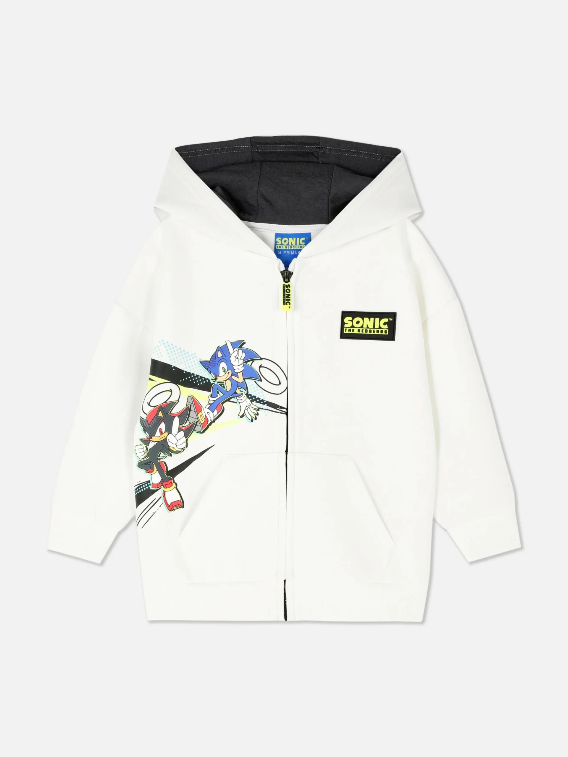 Sweats À Capuche Et Sweat-Shirts|Primark Sweat à Capuche Zippé Sonic Le Hérisson Écru