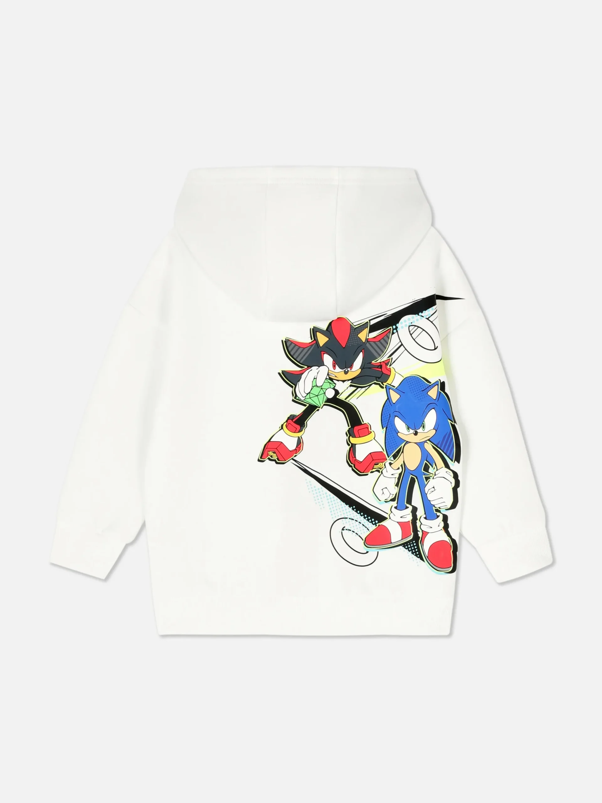 Sweats À Capuche Et Sweat-Shirts|Primark Sweat à Capuche Zippé Sonic Le Hérisson Écru