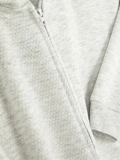 Sweats À Capuche Et Sweat-Shirts|Primark Sweat à Capuche Zippé Texturé Ado Gris