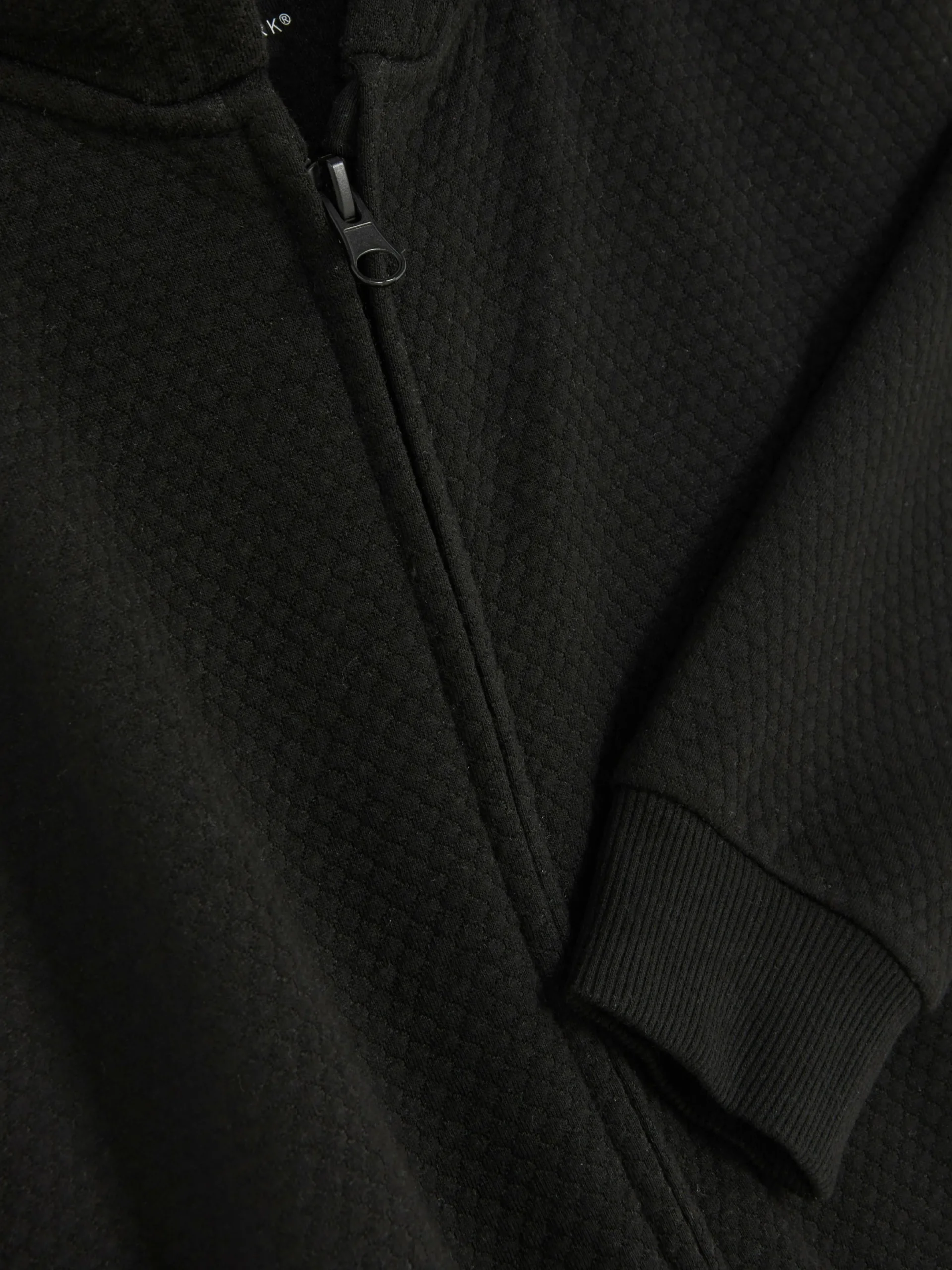 Sweats À Capuche Et Sweat-Shirts|Primark Sweat à Capuche Zippé Texturé Ado Noir