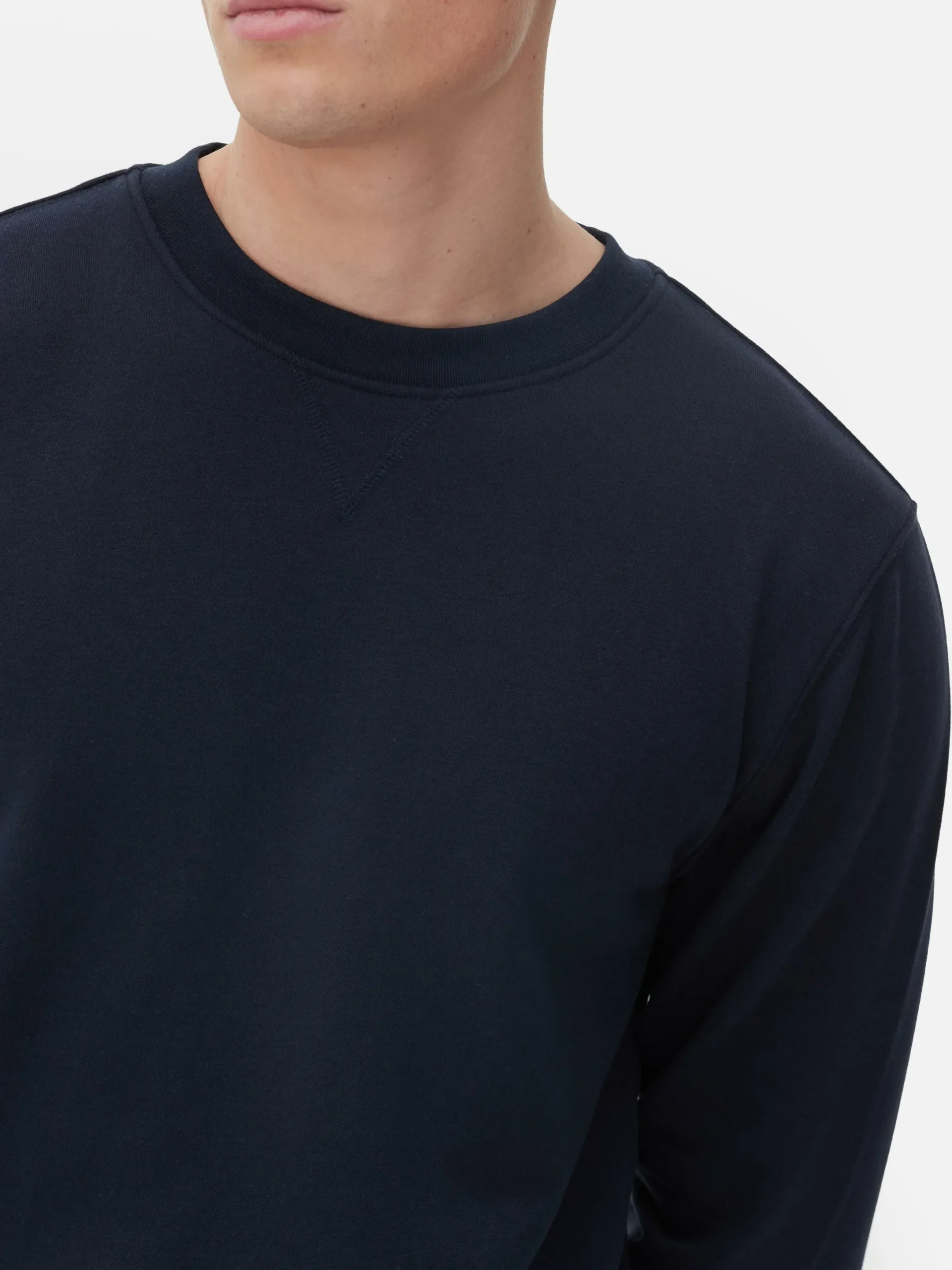 Vêtements D'Intérieur|Sweats À Capuche Et Sweat-Shirts|Primark Sweat-shirt à Col Ras-du-cou Bleu marine