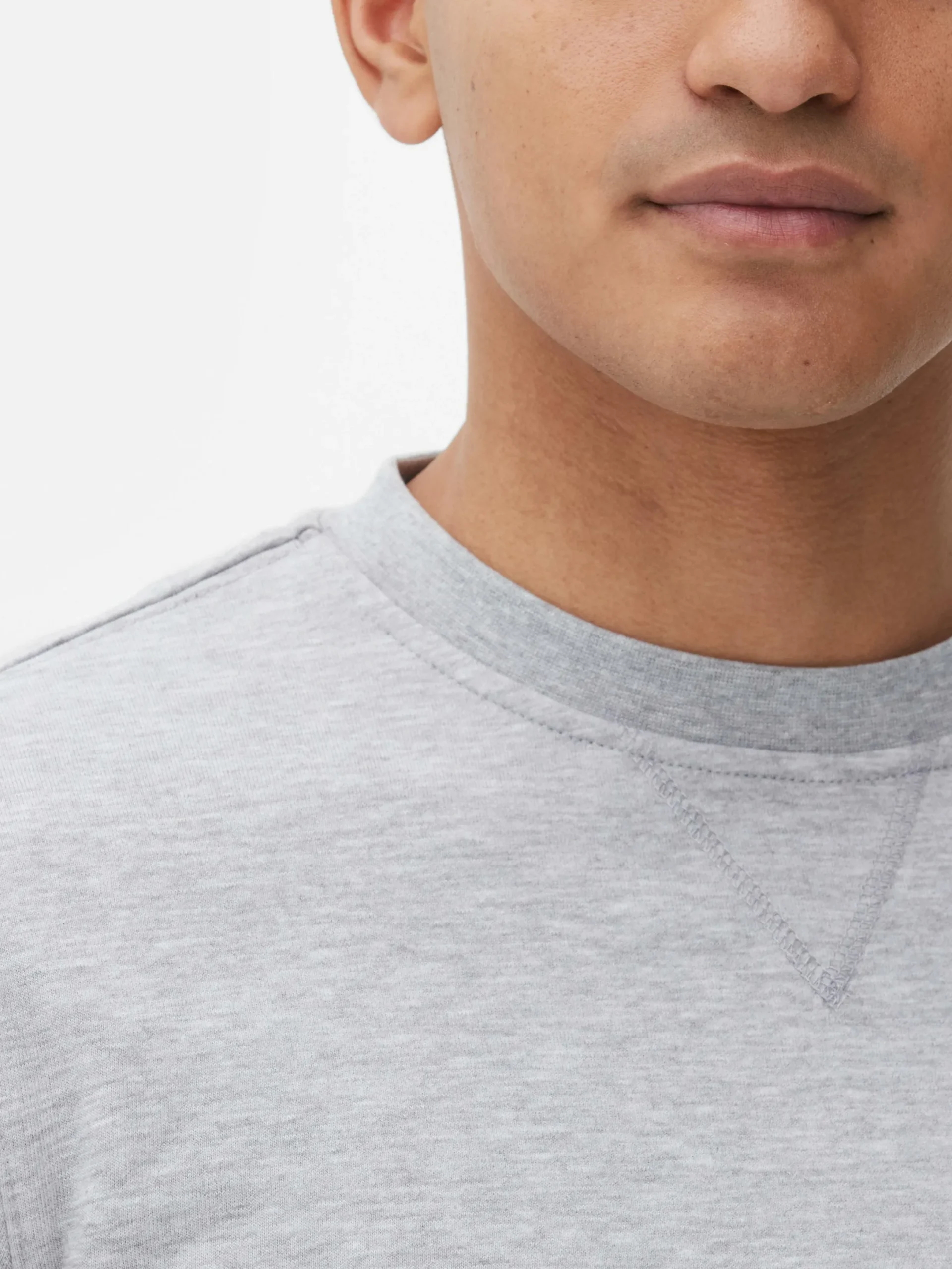 Vêtements D'Intérieur|Sweats À Capuche Et Sweat-Shirts|Primark Sweat-shirt à Col Ras-du-cou Gris