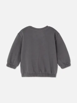 Pulls Et Gilets|Primark Sweat-shirt à Col Ras-du-cou Anthracite