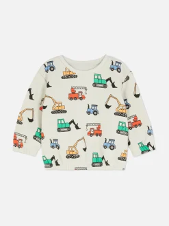 Pulls Et Gilets|Primark Sweat-shirt à Col Ras-du-cou Gris